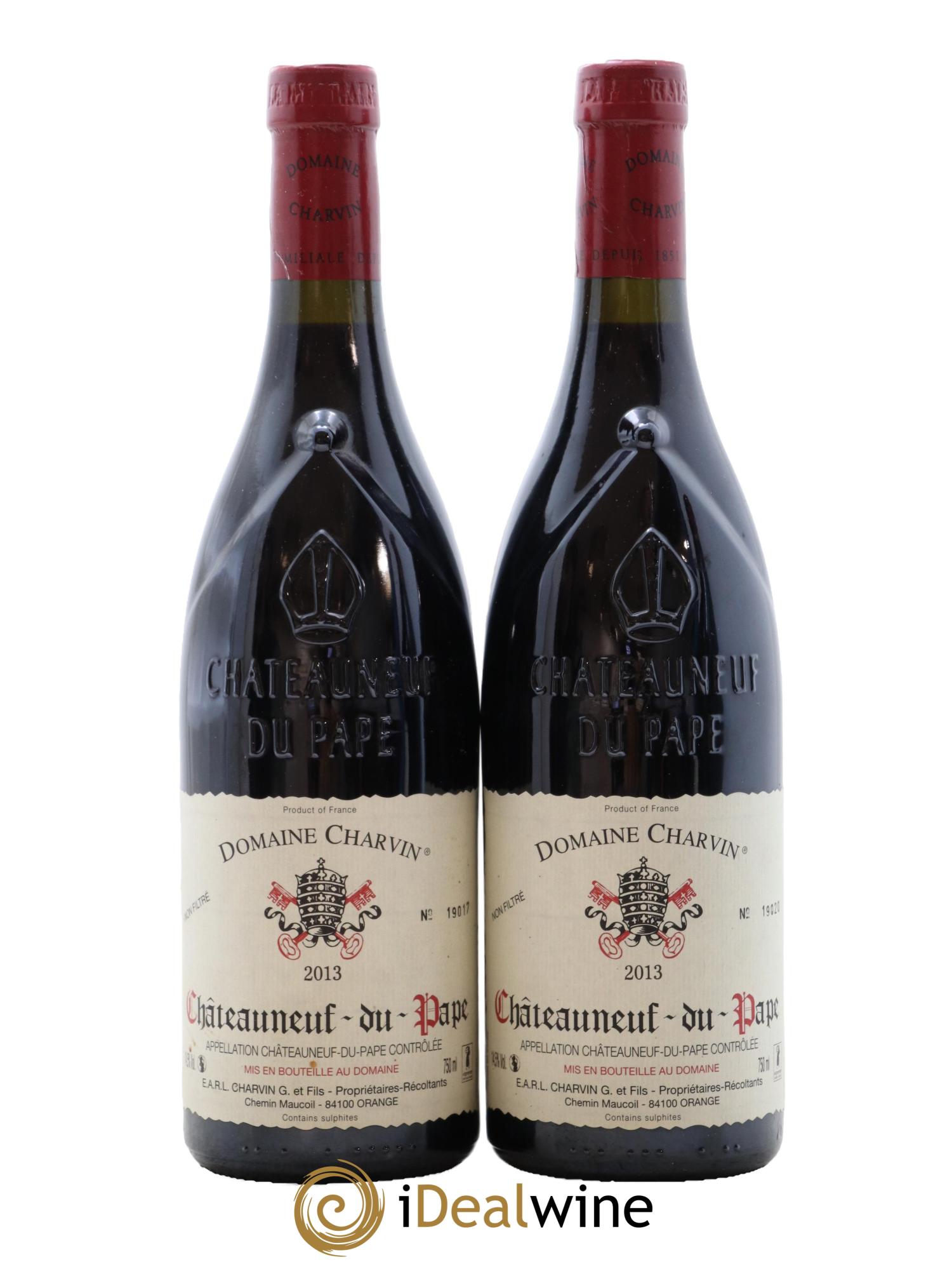 Châteauneuf-du-Pape Charvin (Domaine) 2013 - Lot de 2 bouteilles - 0