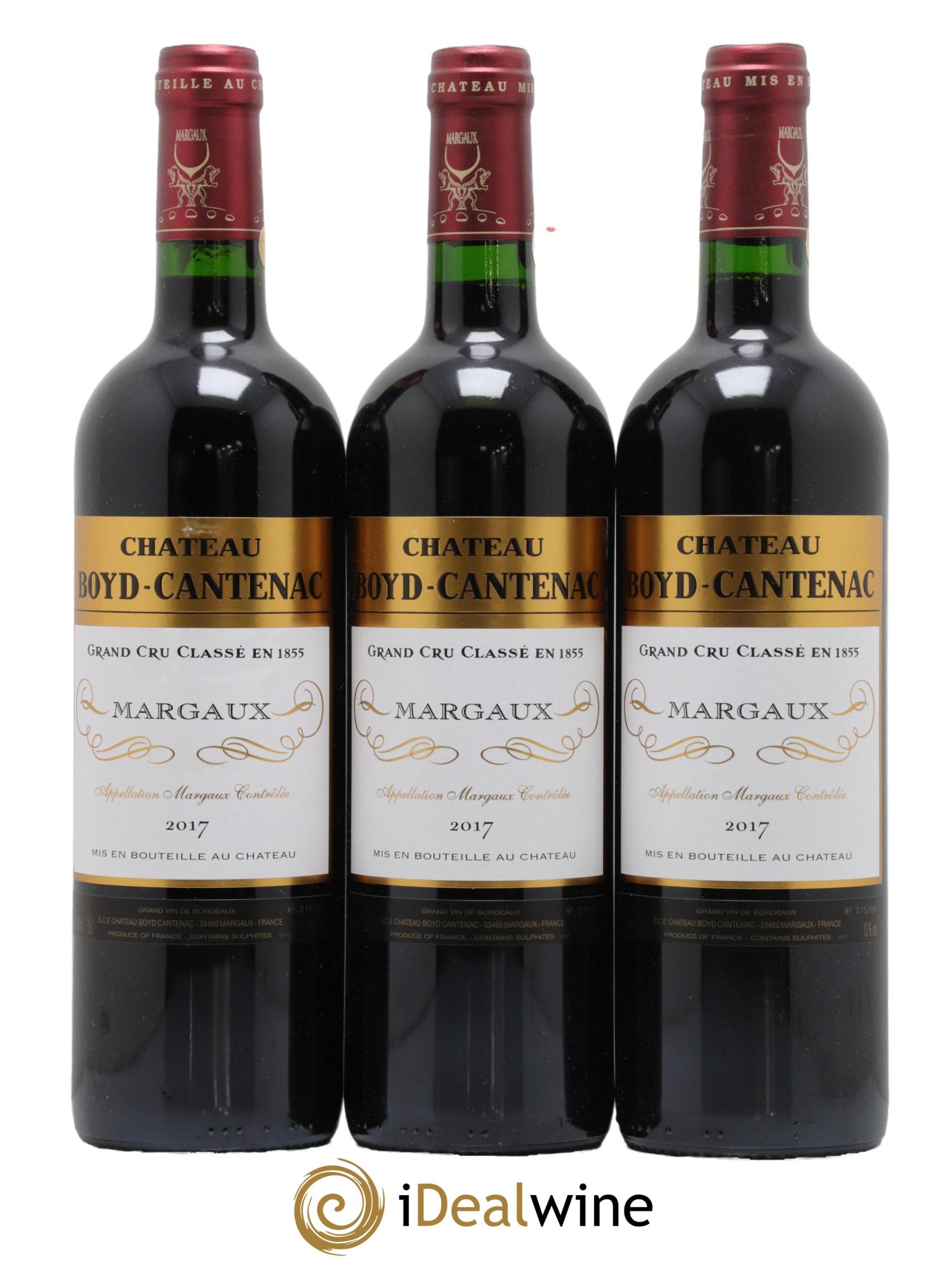 Château Boyd Cantenac 3ème Grand Cru Classé  2017 - Lot de 6 bouteilles - 2