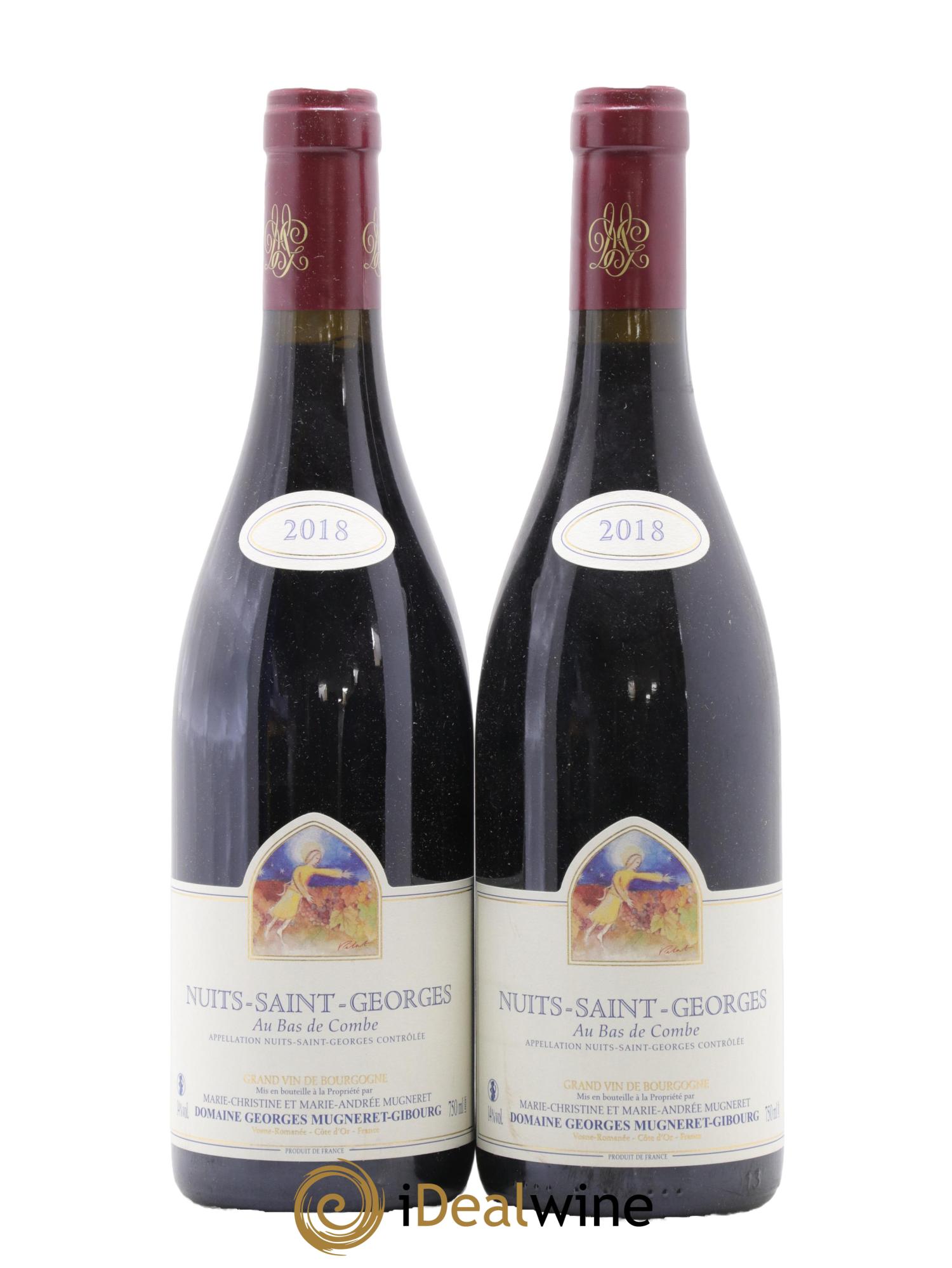 Nuits Saint-Georges Au Bas de Combe Mugneret-Gibourg (Domaine) 2018 - Lot de 2 bouteilles - 0