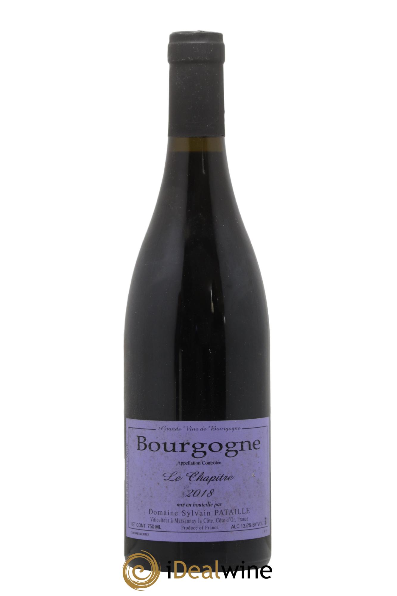 Bourgogne Le Chapitre Sylvain Pataille (Domaine) 2018 - Lotto di 1 bottiglia - 0