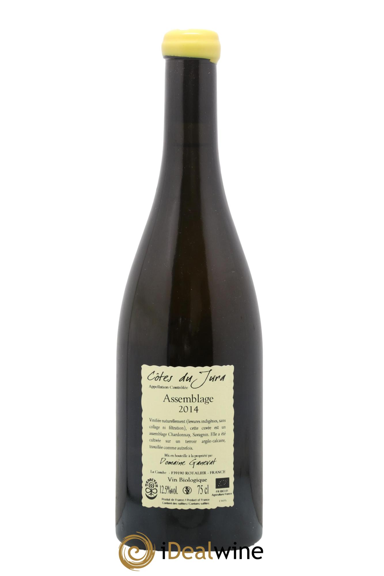 Côtes du Jura Cuvée Orégane Jean-François Ganevat (Domaine) 2014 - Posten von 1 Flasche - 1