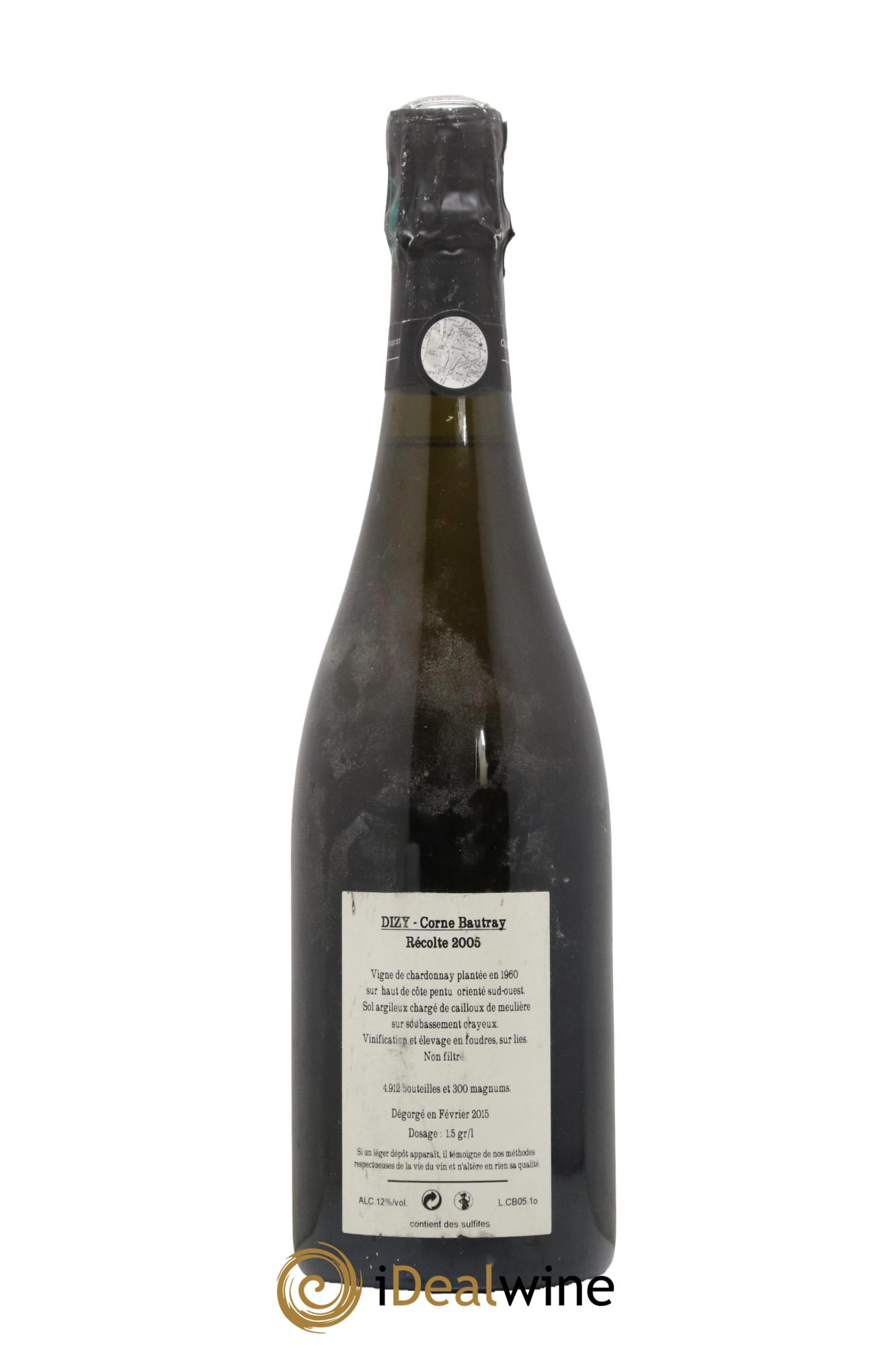 Dizy Corne Bautray Extra Brut Jacquesson 2005 - Lotto di 1 bottiglia - 1