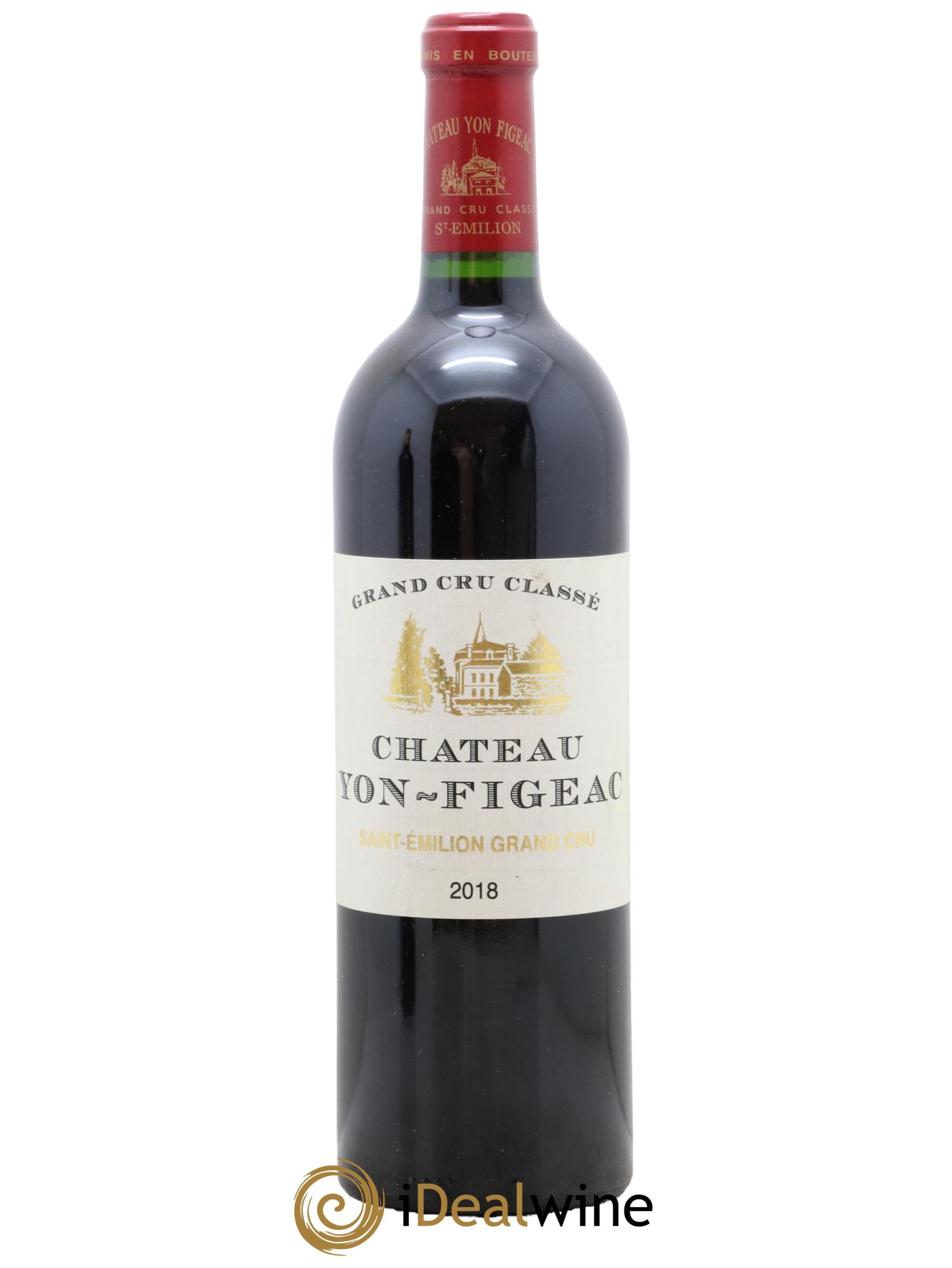 Château Yon Figeac Grand Cru Classé  2018 - Lot de 1 bouteille - 0