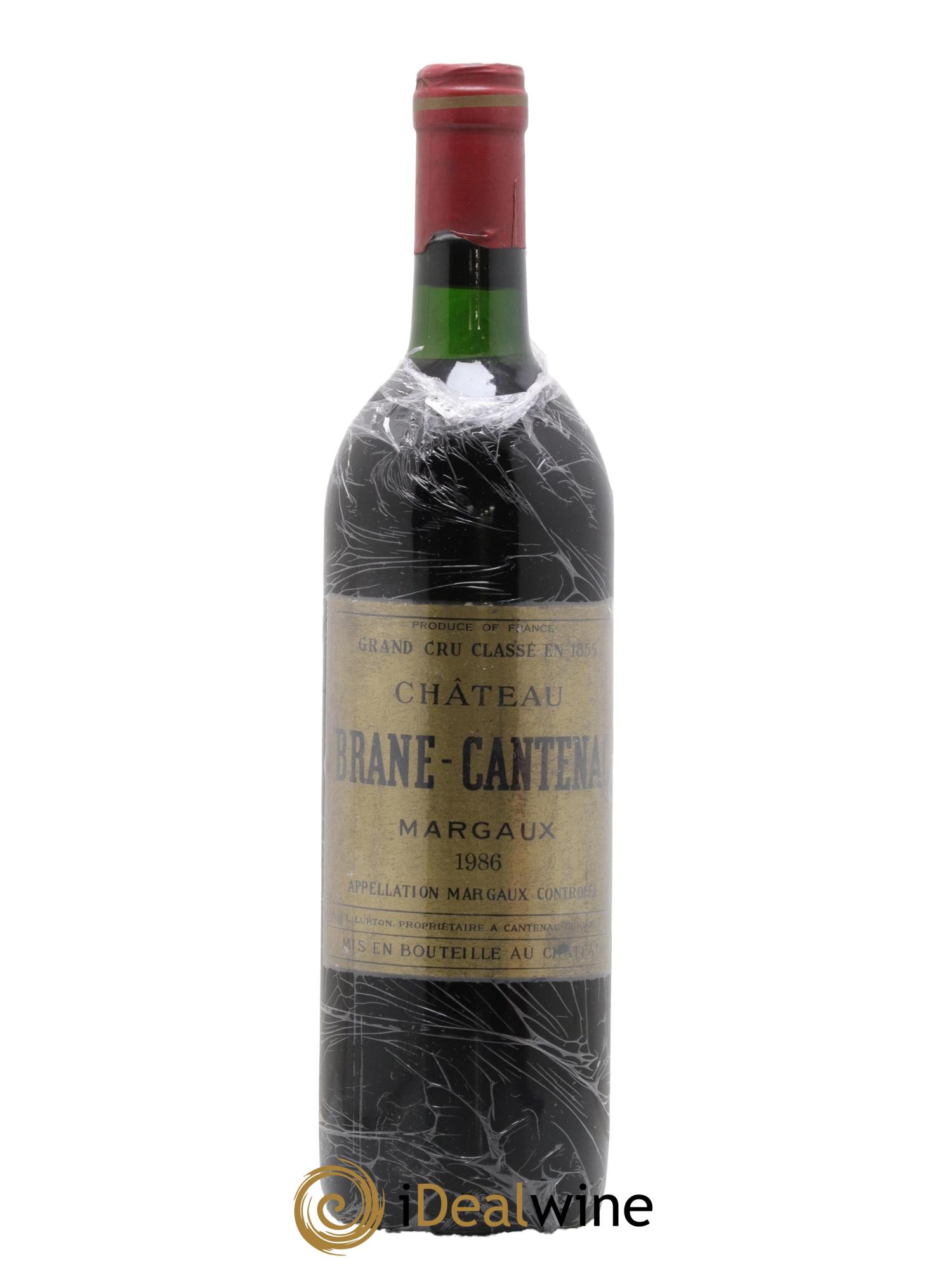 Château Brane Cantenac 2ème Grand Cru Classé 1986 - Lot of 1 bottle - 0