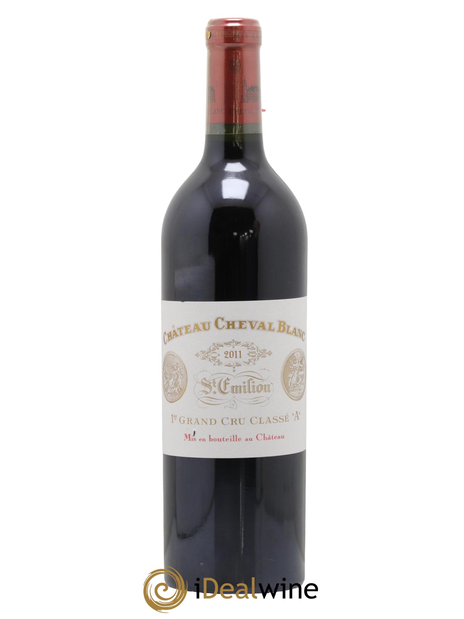 Château Cheval Blanc 1er Grand Cru Classé A 2011 - Lot de 1 bouteille - 0