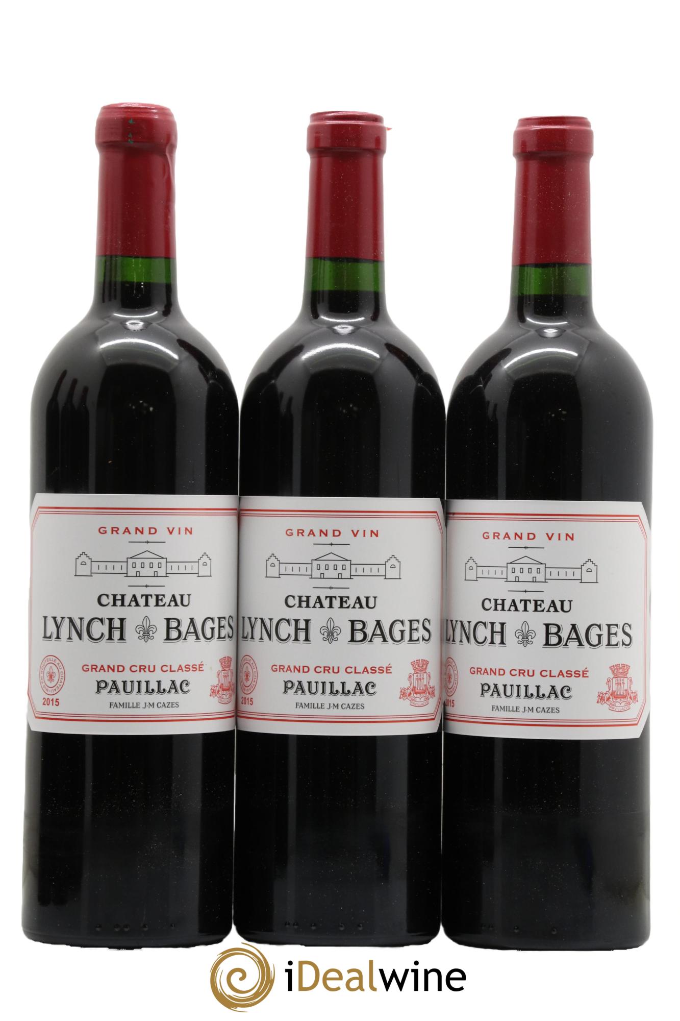 Château Lynch Bages 5ème Grand Cru Classé 2015 - Lot de 12 bouteilles - 4