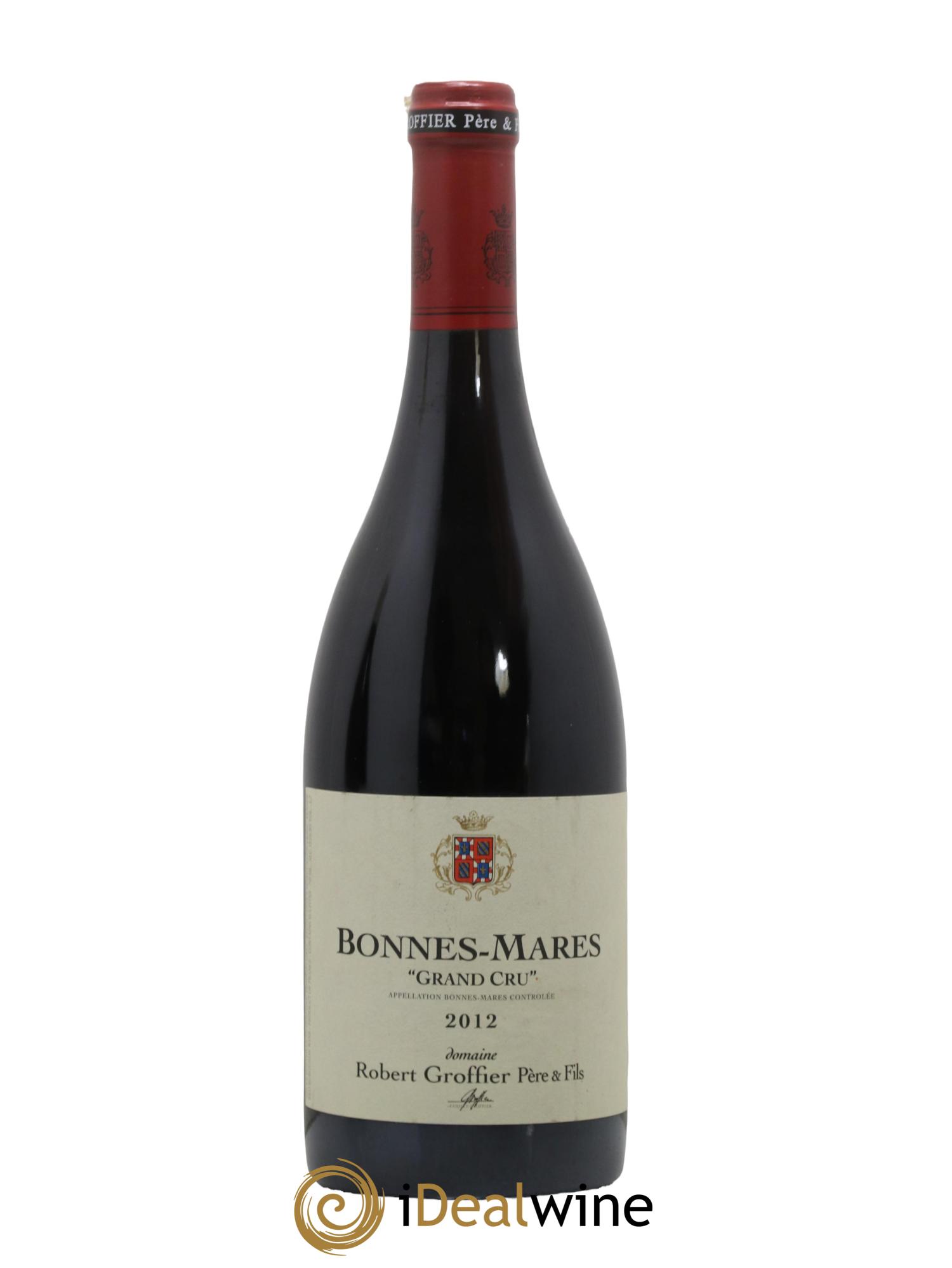 Bonnes-Mares Grand Cru Robert Groffier Père & Fils (Domaine) 2012 - Lot of 1 bottle - 0