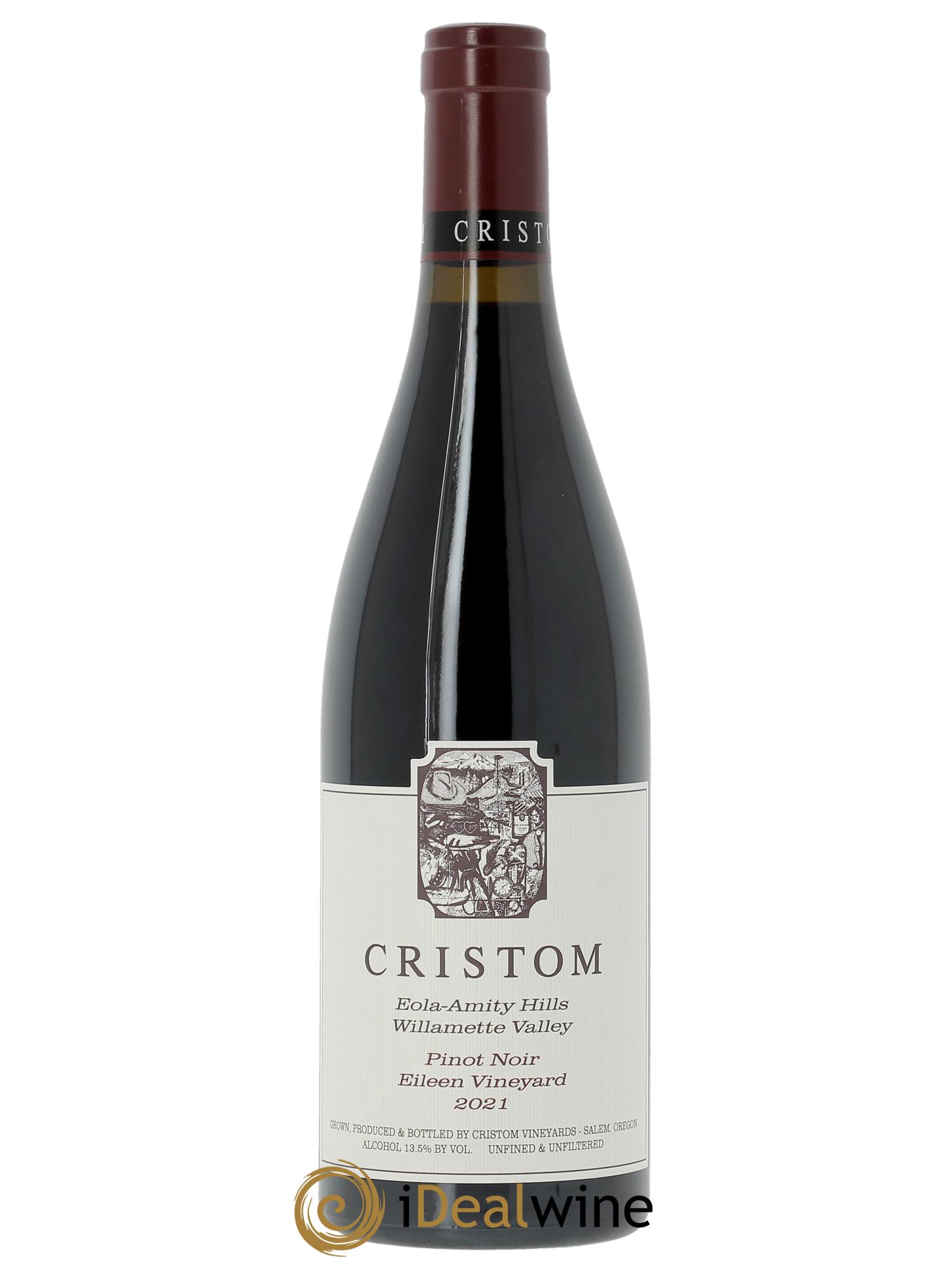 Willamette Valley Eileen Vineyard Pinot Noir Cristom Vineyards  2021 - Lotto di 1 bottiglia - 0