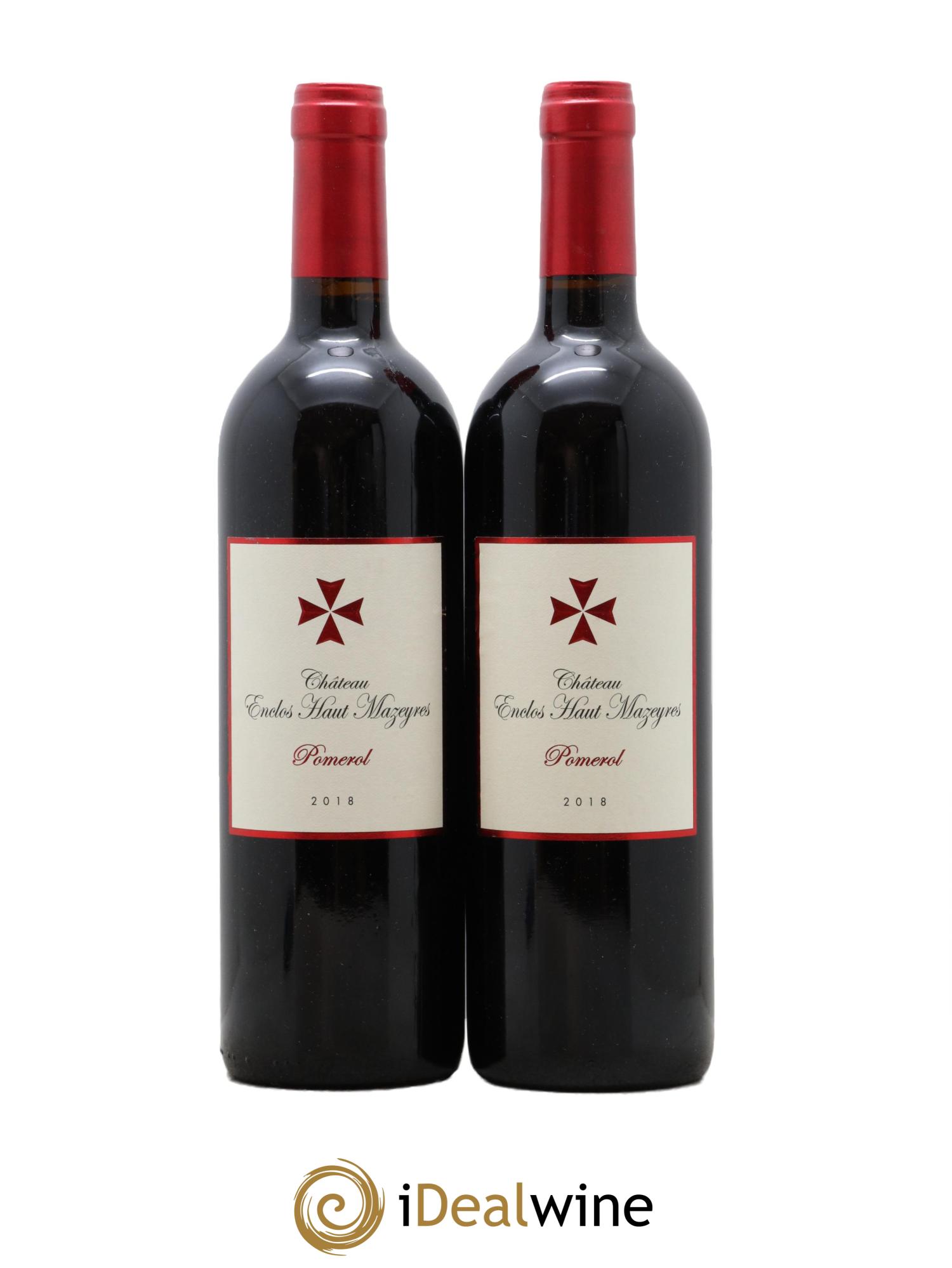 Château l' Enclos Haut Mazeyres 2018 - Lot de 2 bouteilles - 0