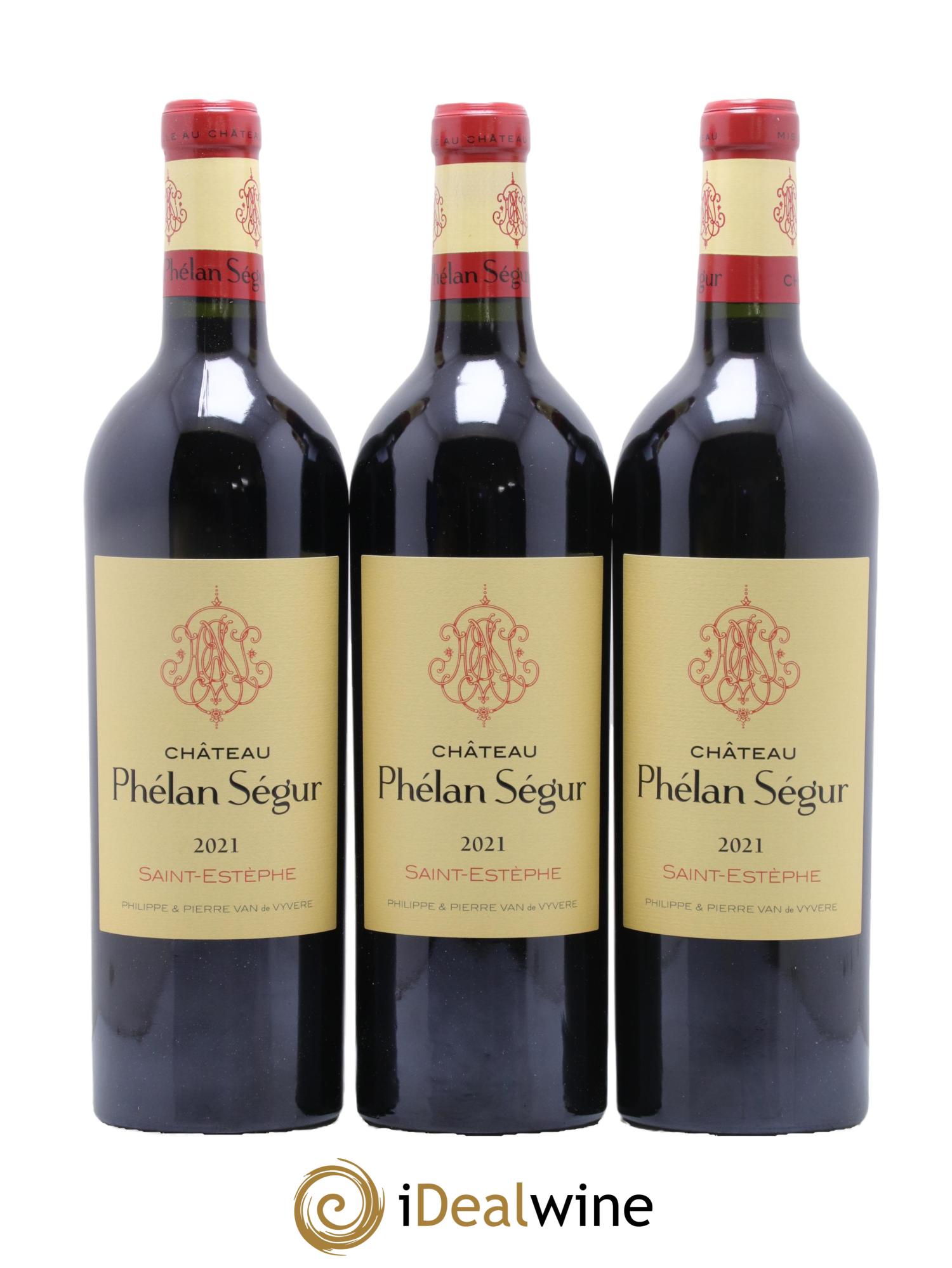 Château Phélan Ségur 2021 - Lot de 6 bouteilles - 1