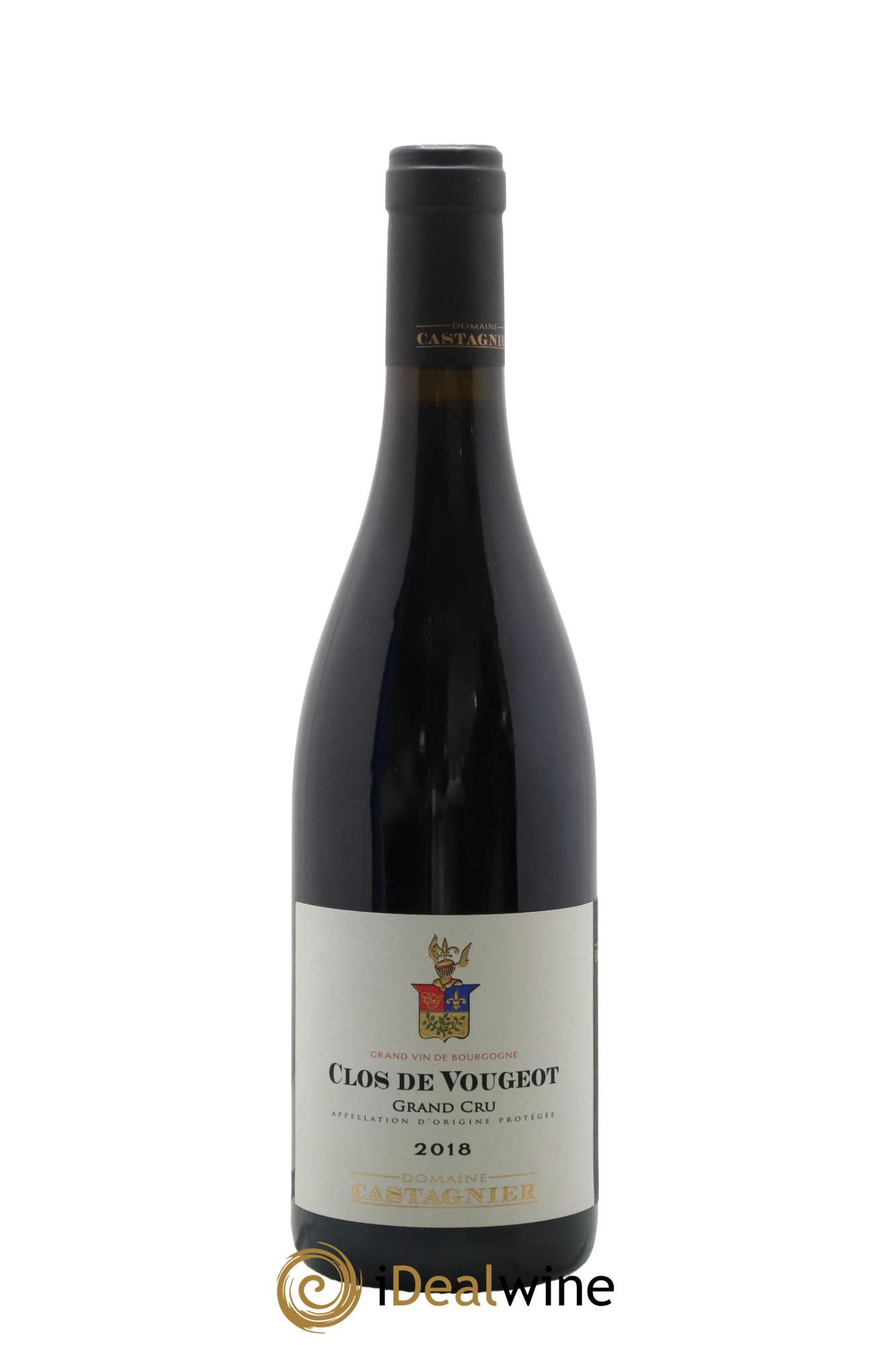 Clos de Vougeot Grand Cru Castagnier (Domaine) 2018 - Lotto di 1 bottiglia - 0