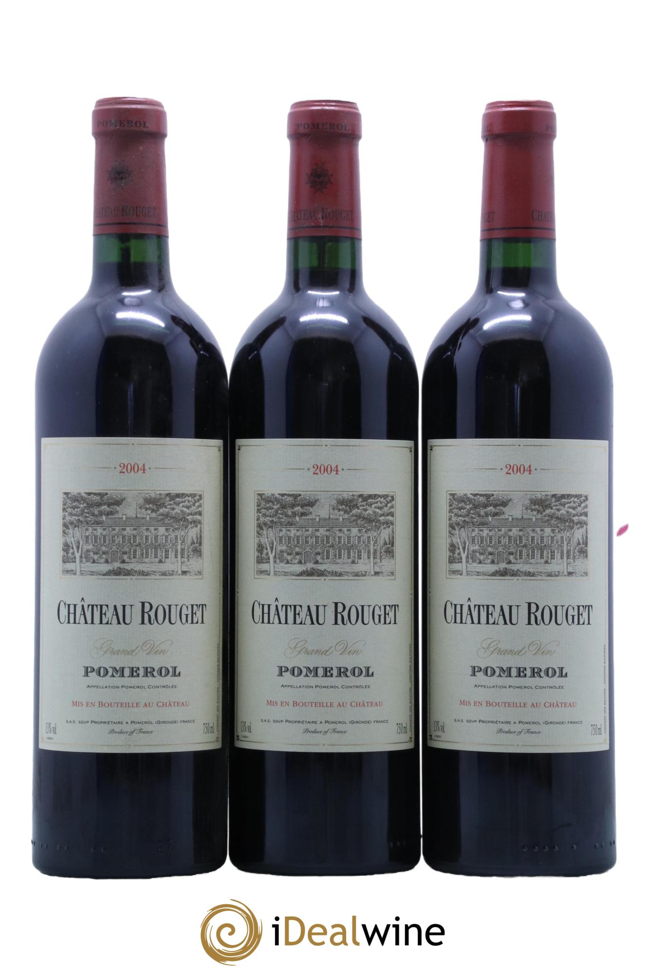 Château Rouget  2004 - Lot of 12 bottles - 2