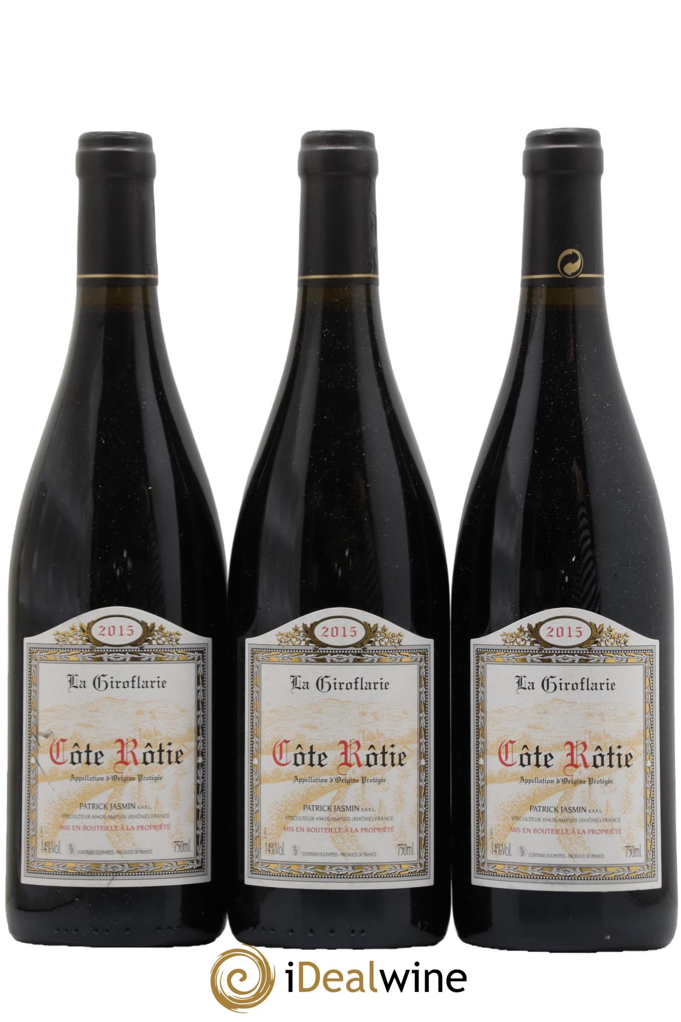 Côte-Rôtie La Giroflarie Jasmin (Domaine) 2015 - Lotto di 3 bottiglie - 0