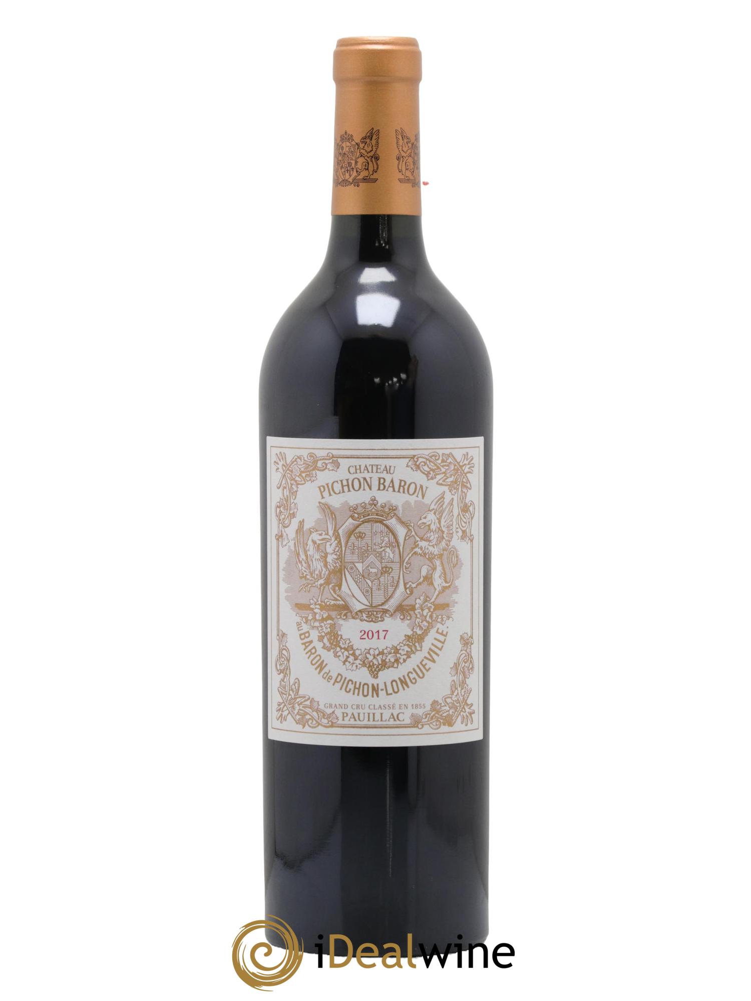 Pichon Longueville Baron 2ème Grand Cru Classé 2017 - Lot de 1 bouteille - 0