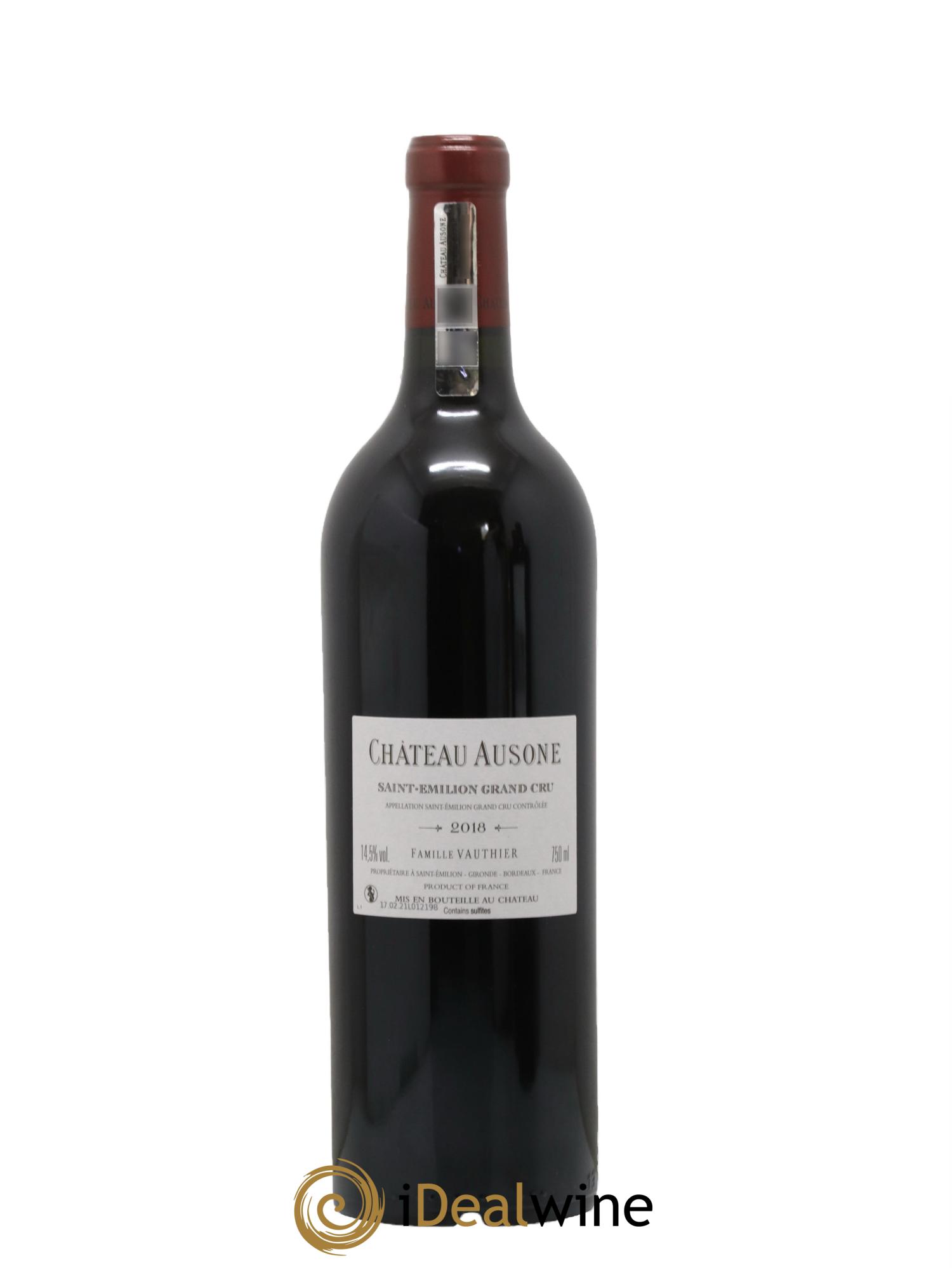 Château Ausone 1er Grand Cru Classé A  2018 - Lot of 1 bottle - 1