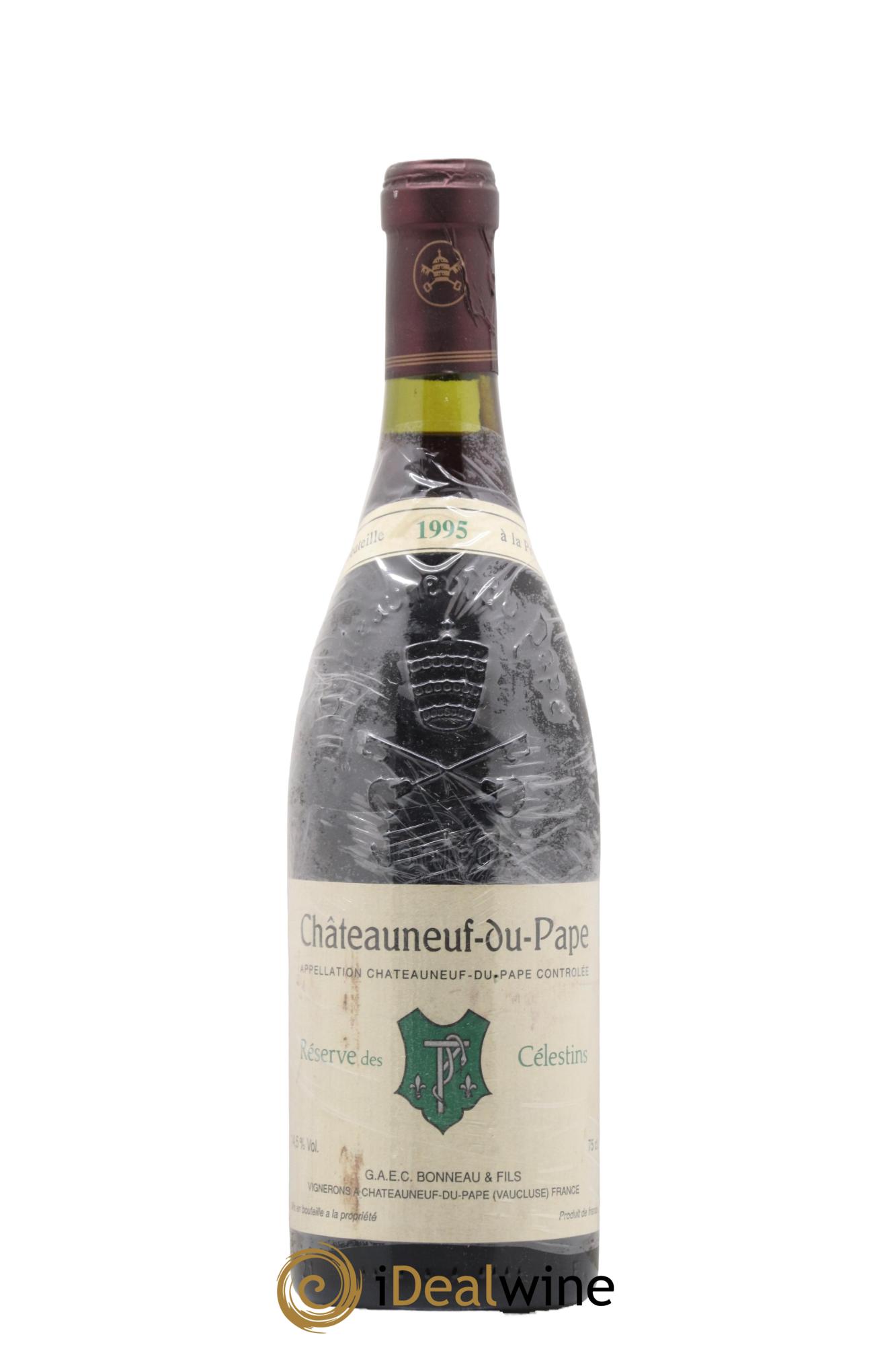 Châteauneuf-du-Pape Réserve des Célestins Henri Bonneau & Fils 1995 - Lot de 1 bouteille - 0