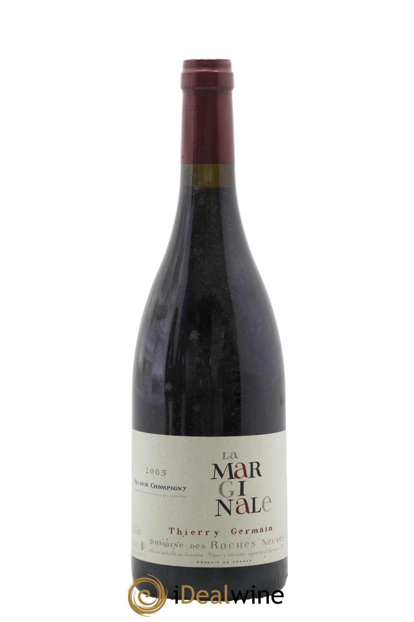 Saumur-Champigny La Marginale Domaine des Roches Neuves - Thierry Germain 2005 - Lotto di 1 bottiglia - 0