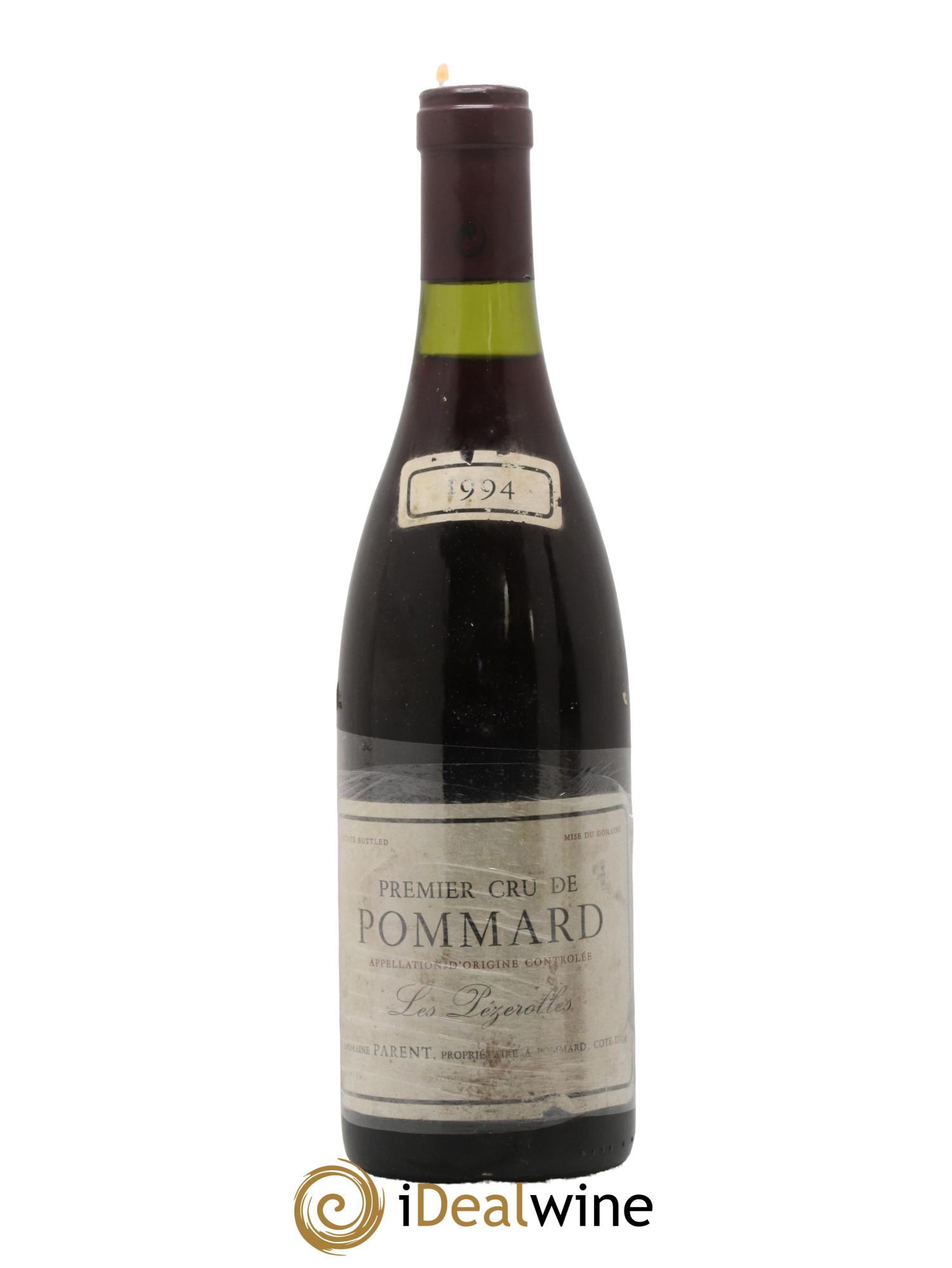 Pommard 1er Cru Les Pezerolles Domaine Parent 1994 - Lot de 1 bouteille - 0