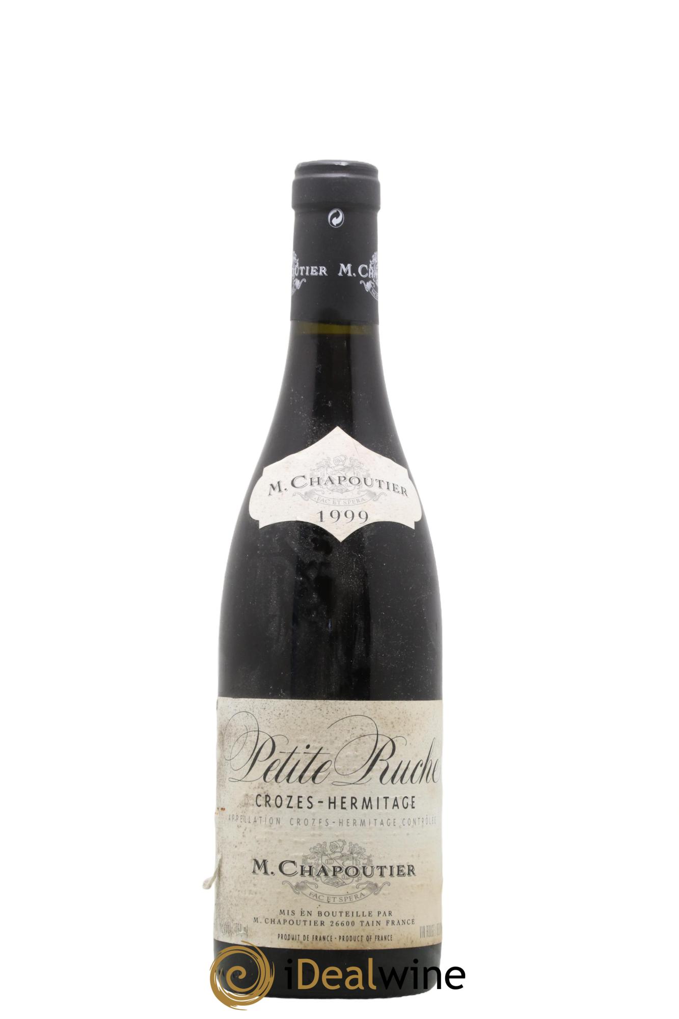 Crozes-Hermitage Petite Ruche Chapoutier 1999 - Lot de 1 bouteille - 0