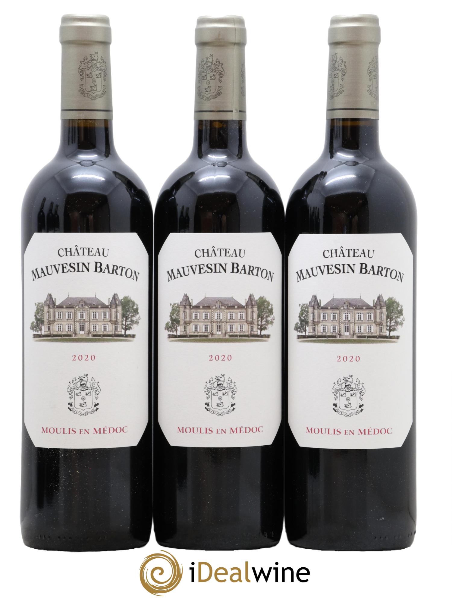 Château Mauvesin Barton 2020 - Lot de 6 bouteilles - 1