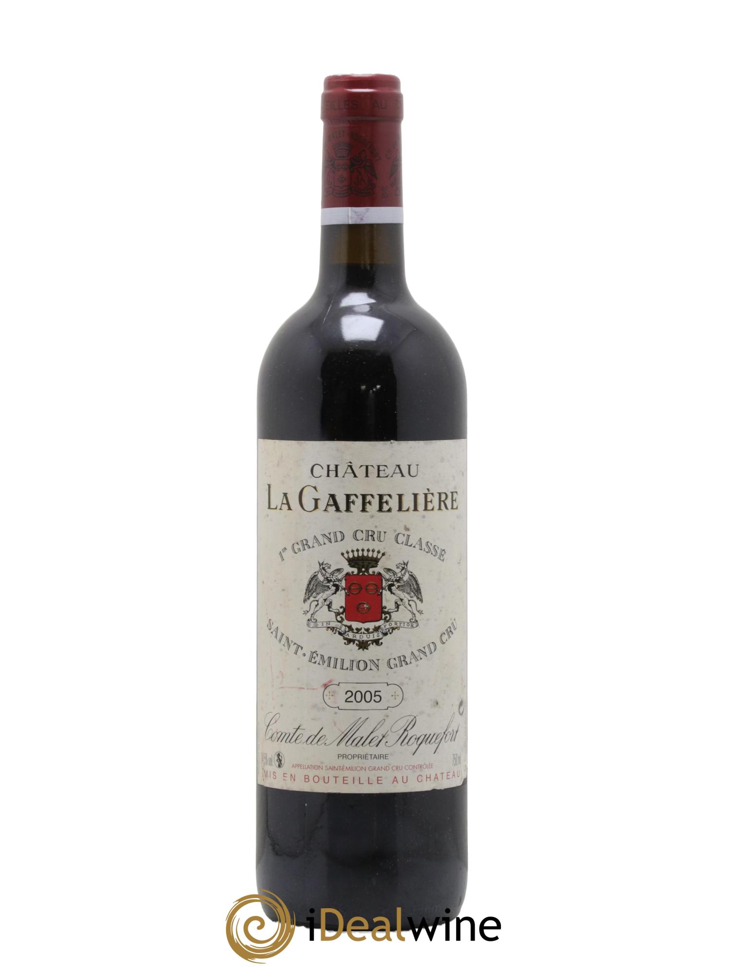 Château la Gaffelière 1er Grand Cru Classé B 2005 - Lot de 1 bouteille - 0