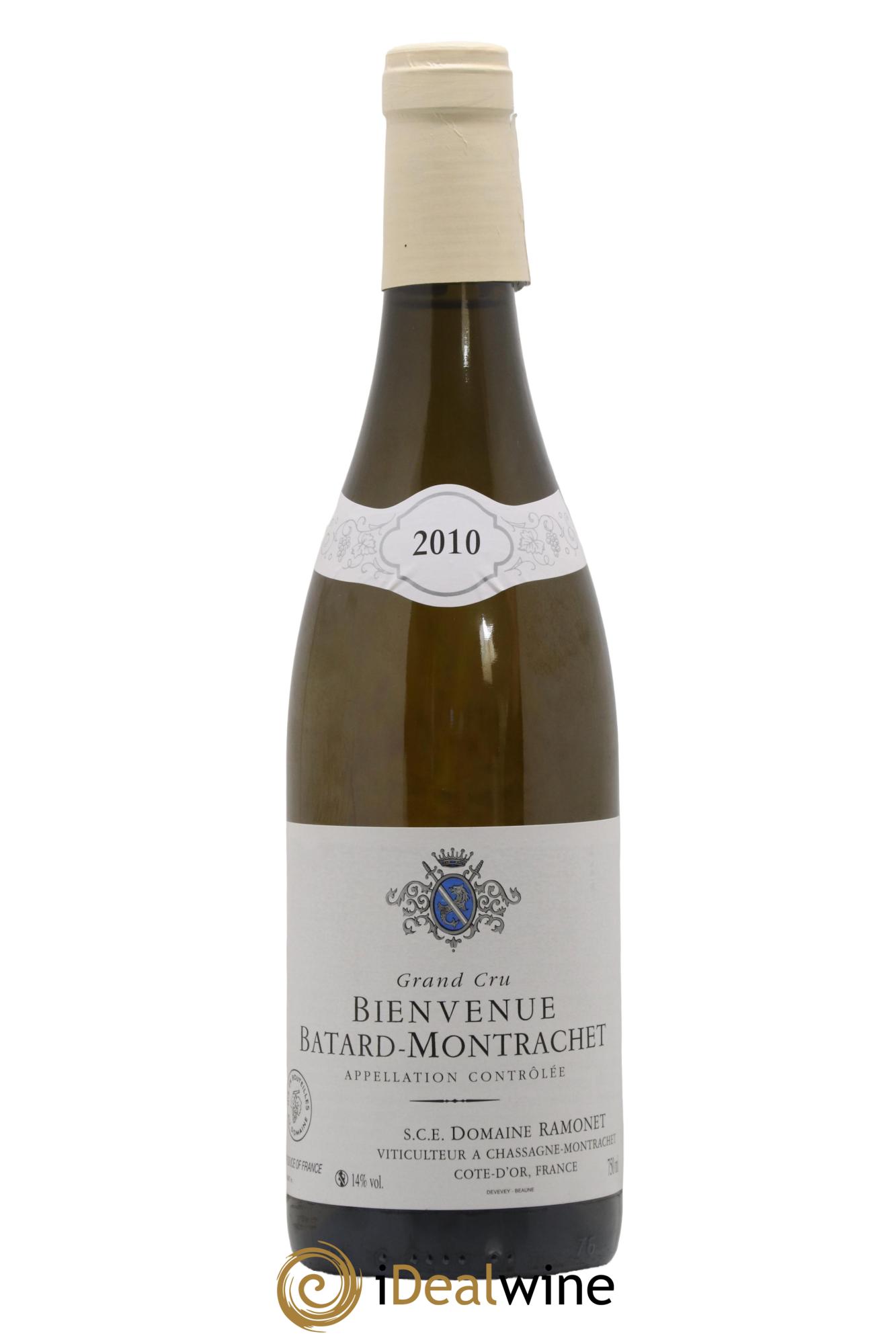 Bienvenues-Bâtard-Montrachet Grand Cru Ramonet (Domaine) 2010 - Lot of 1 bottle - 0