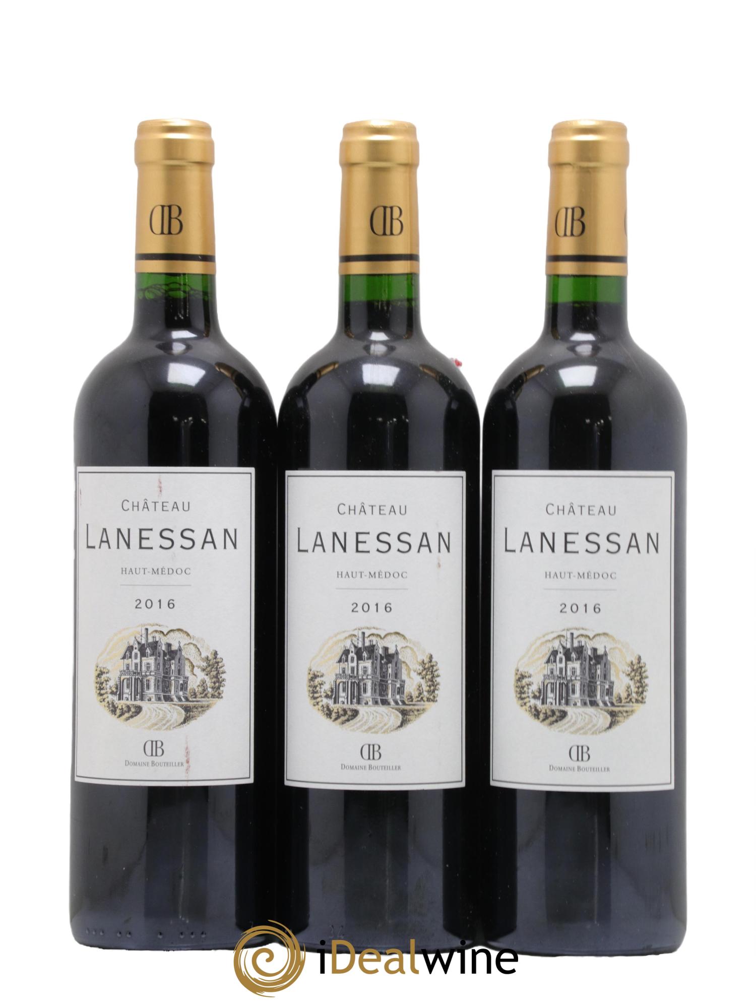 Château Lanessan Cru Bourgeois  2016 - Lot of 3 bottles - 0