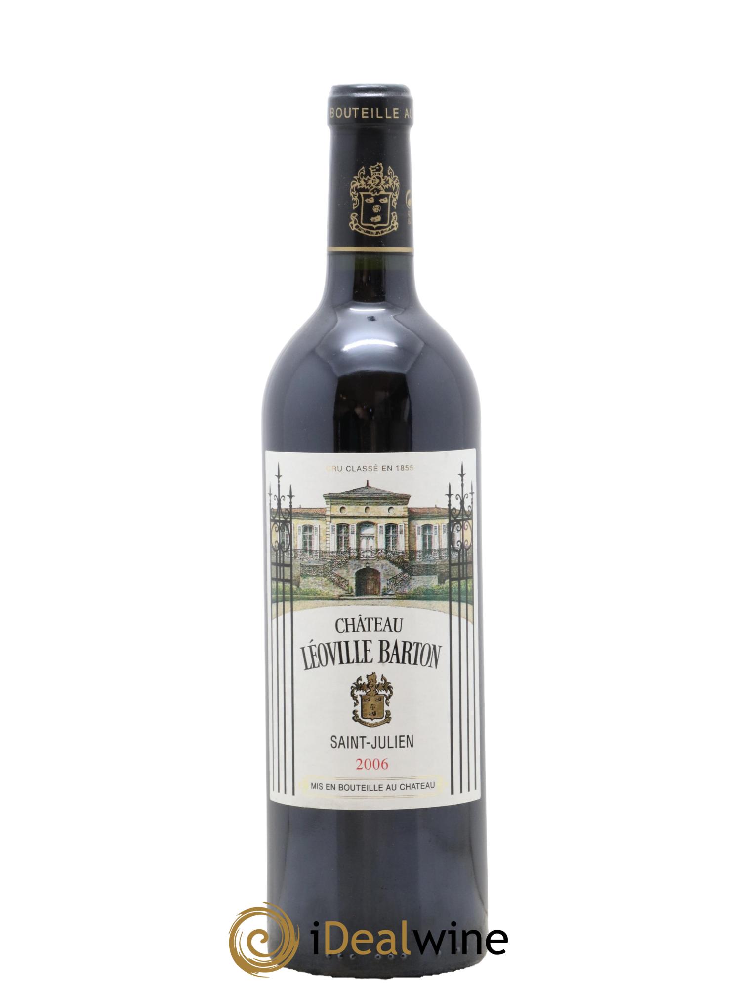 Château Léoville Barton 2ème Grand Cru Classé  2006 - Lot de 1 bouteille - 0