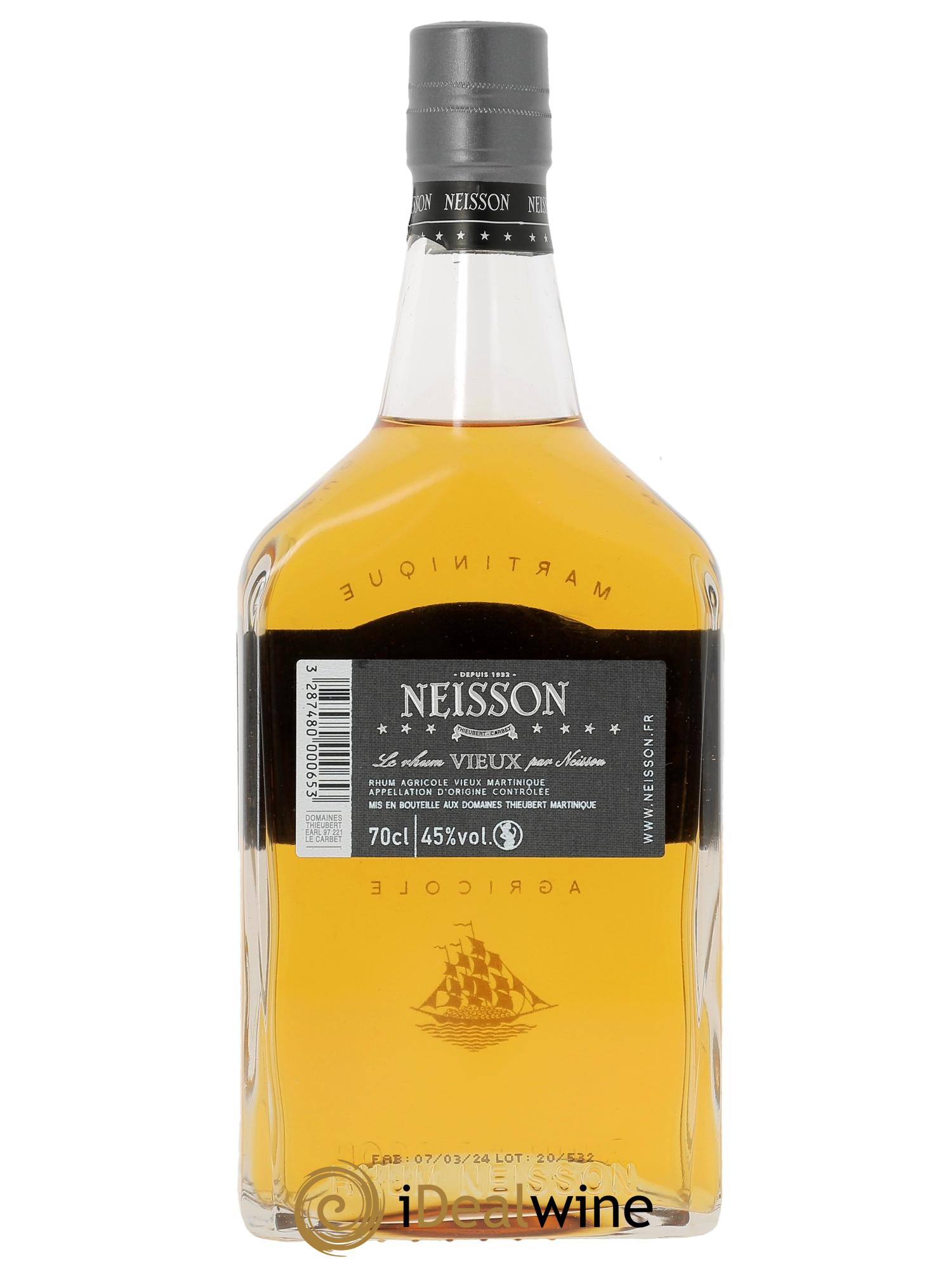 Rhum Neisson Le Vieux par Neisson  - Posten von 1 Flasche - 1