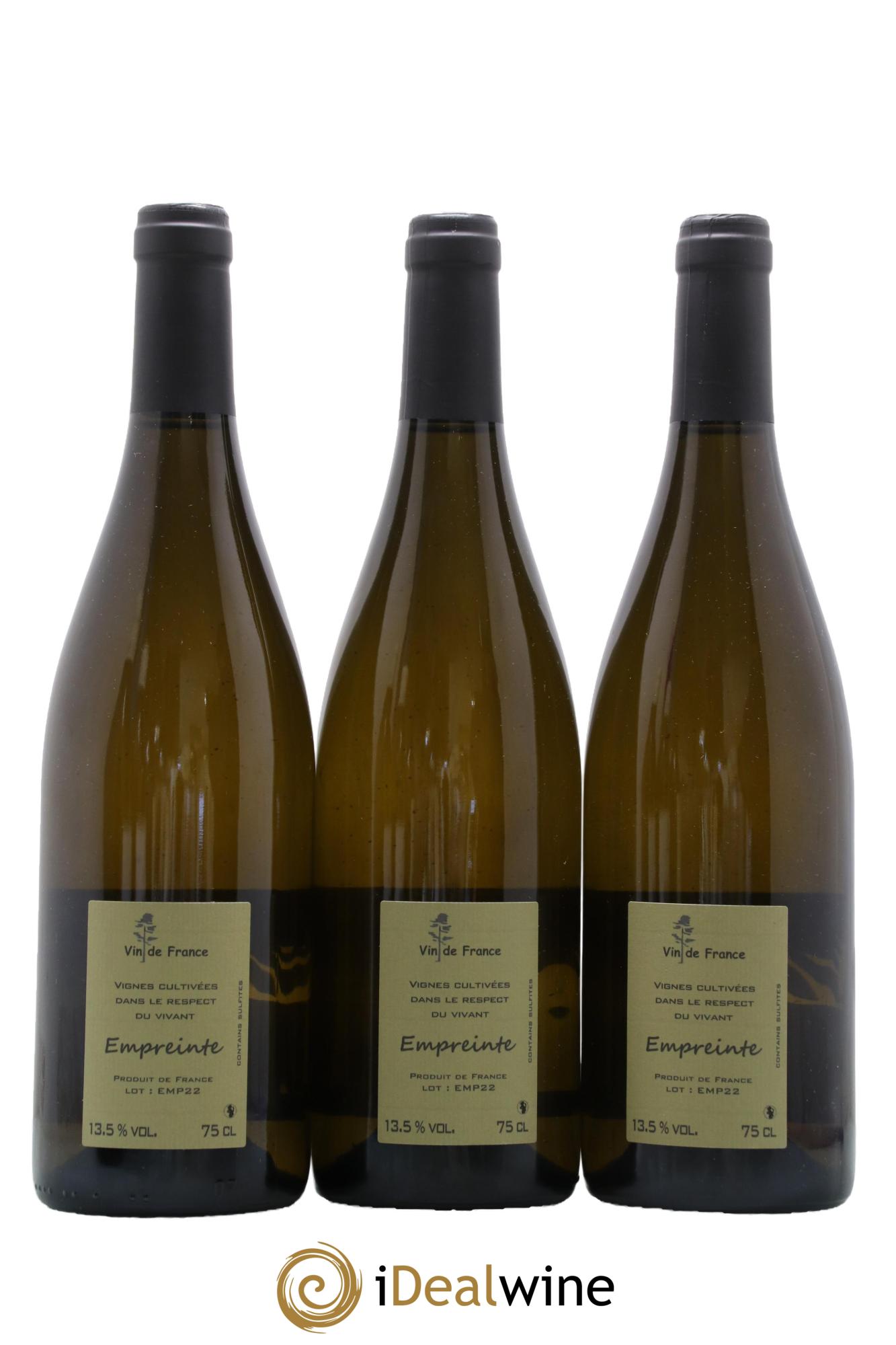 Vin de France Empreinte Benoit Courault 2022 - Lot of 3 bottles - 1