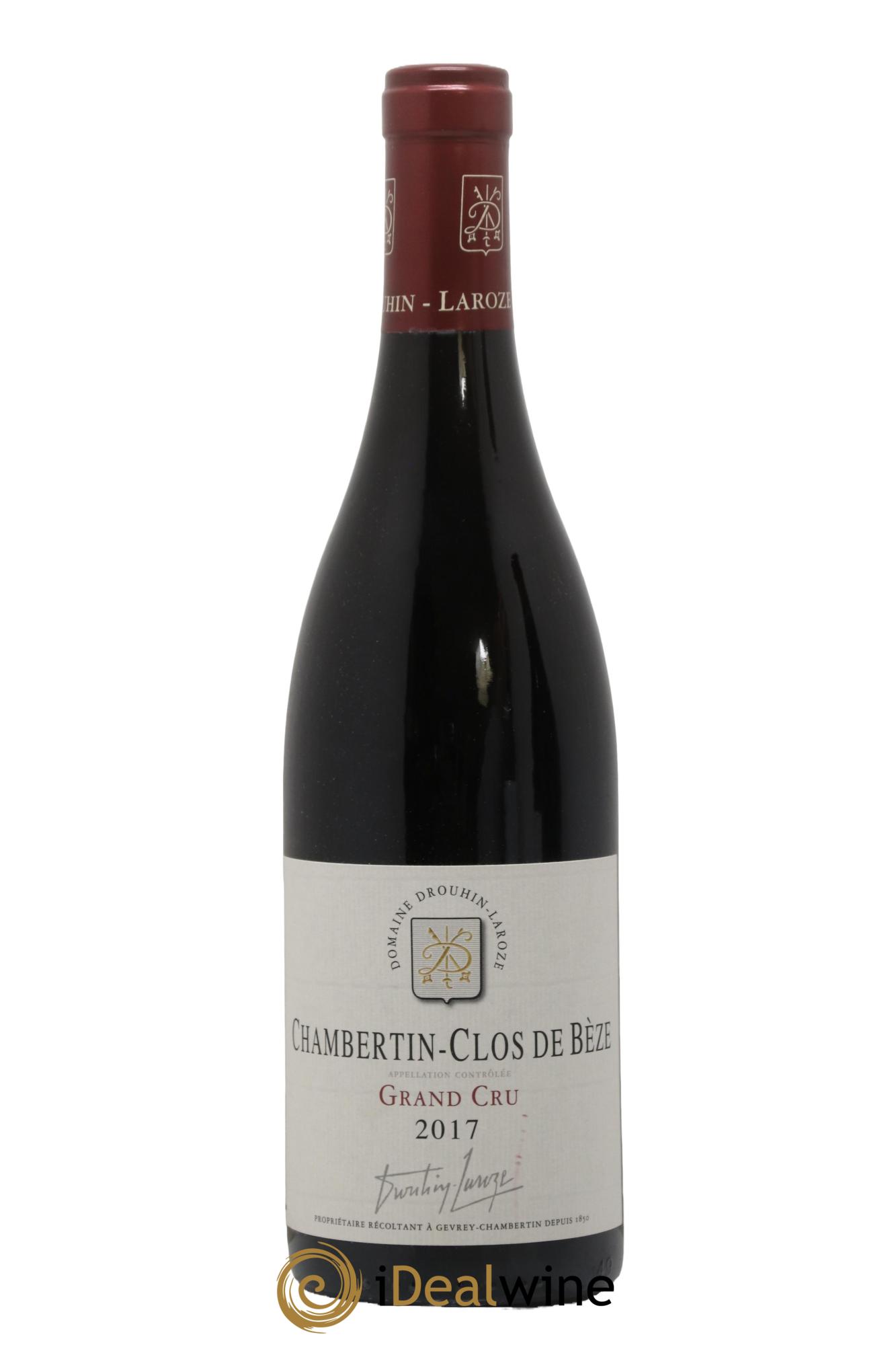 Chambertin Clos de Bèze Grand Cru Domaine Drouhin-Laroze  2017 - Lot de 1 bouteille - 0