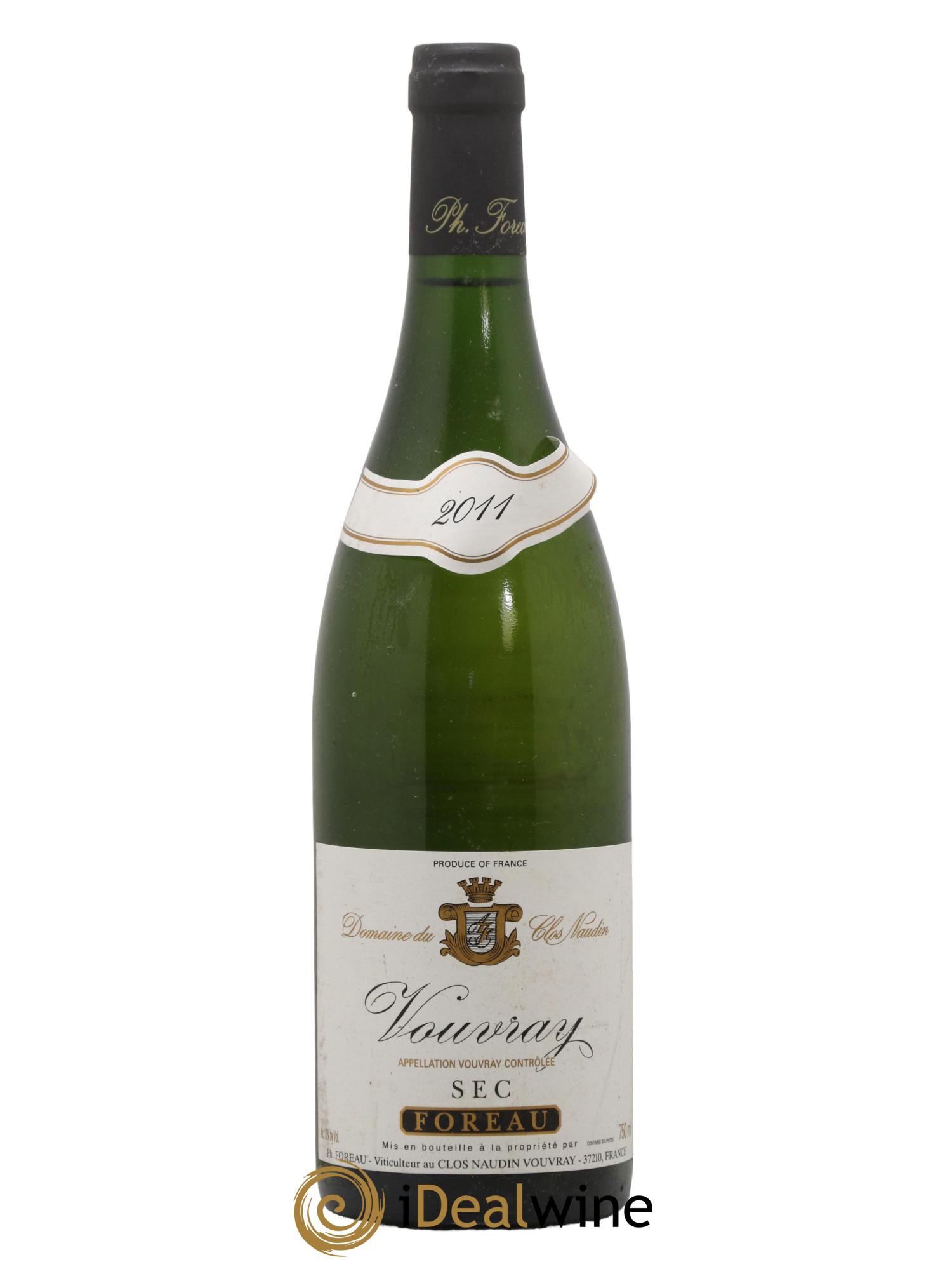 Vouvray Sec Clos Naudin - Philippe Foreau 2011 - Lotto di 1 bottiglia - 0