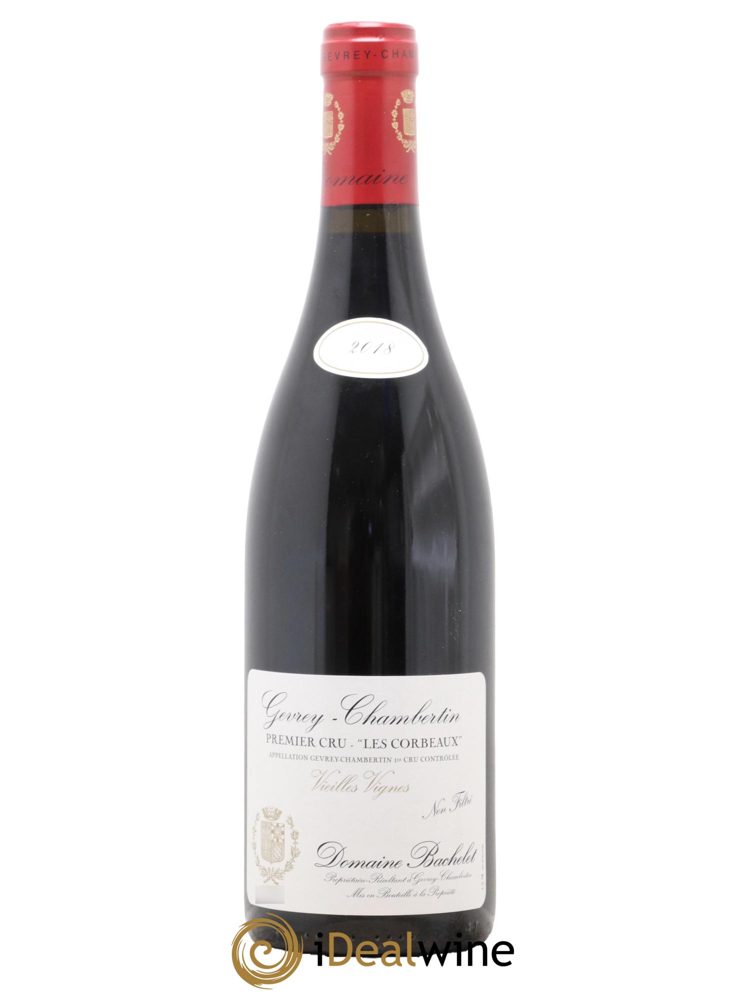 Gevrey-Chambertin 1er Cru Les Corbeaux Vieilles Vignes Denis Bachelet (Domaine) 2018 - Lot de 1 bouteille - 0