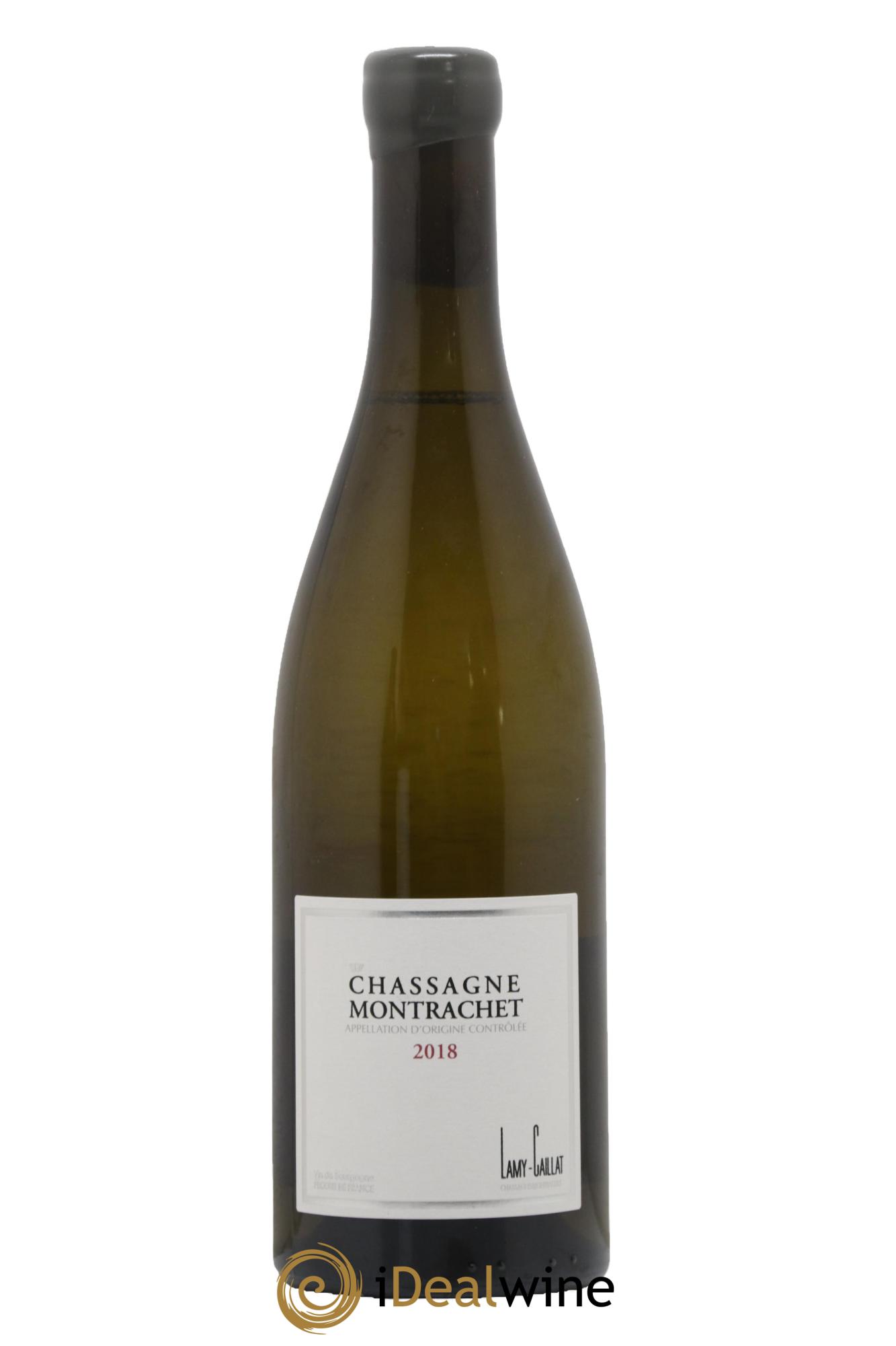 Chassagne-Montrachet Lamy-Caillat (Domaine) 2018 - Lot de 1 bouteille - 0