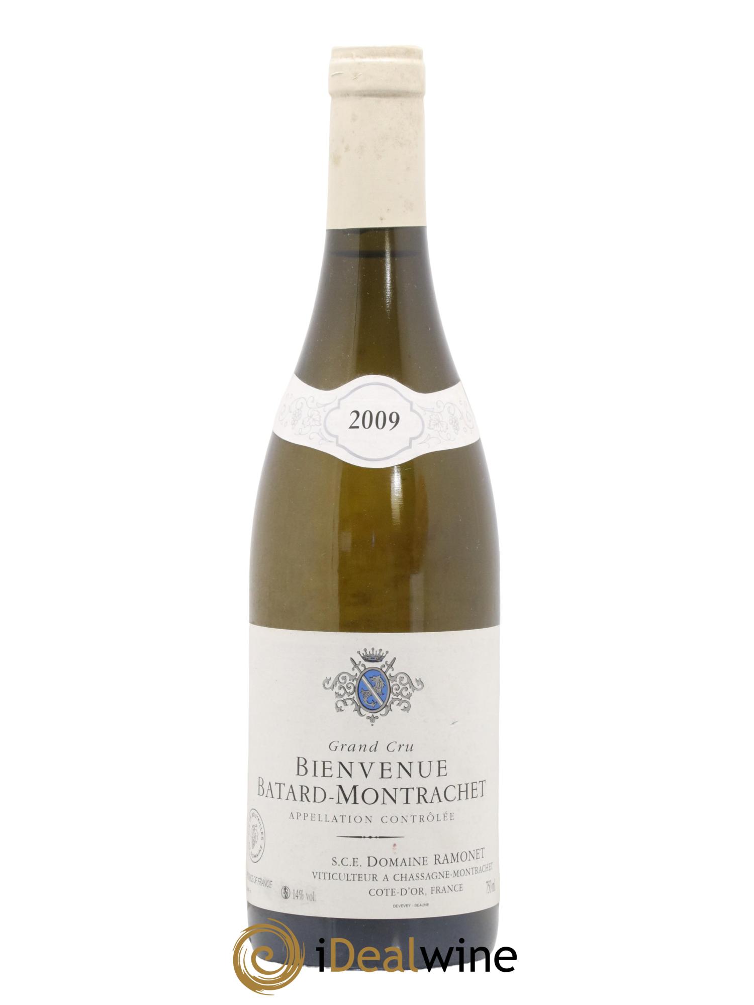 Bienvenues-Bâtard-Montrachet Grand Cru Ramonet (Domaine) 2009 - Lotto di 1 bottiglia - 0