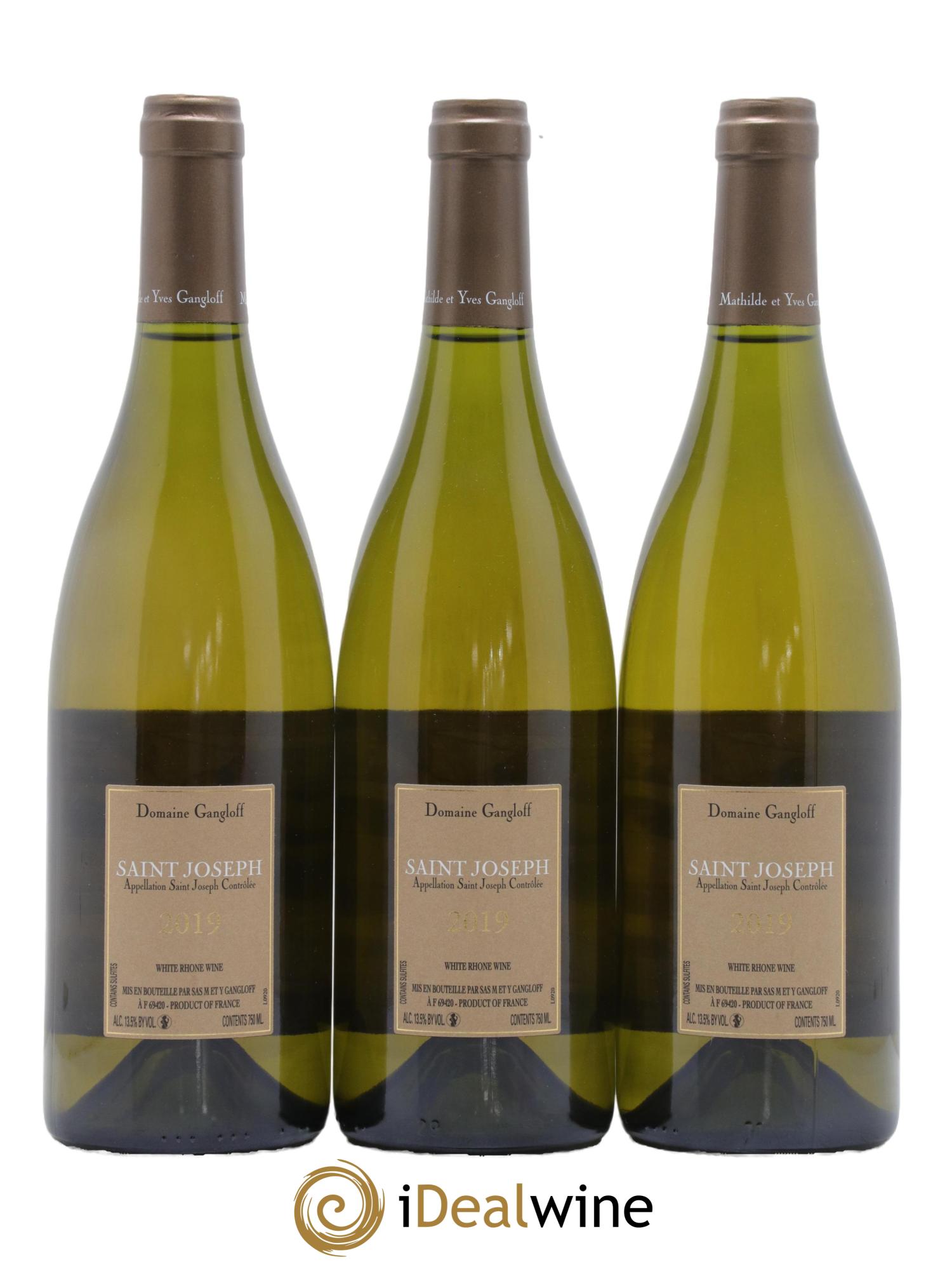 Saint-Joseph Gangloff (Domaine) 2019 - Lot de 3 bouteilles - 1