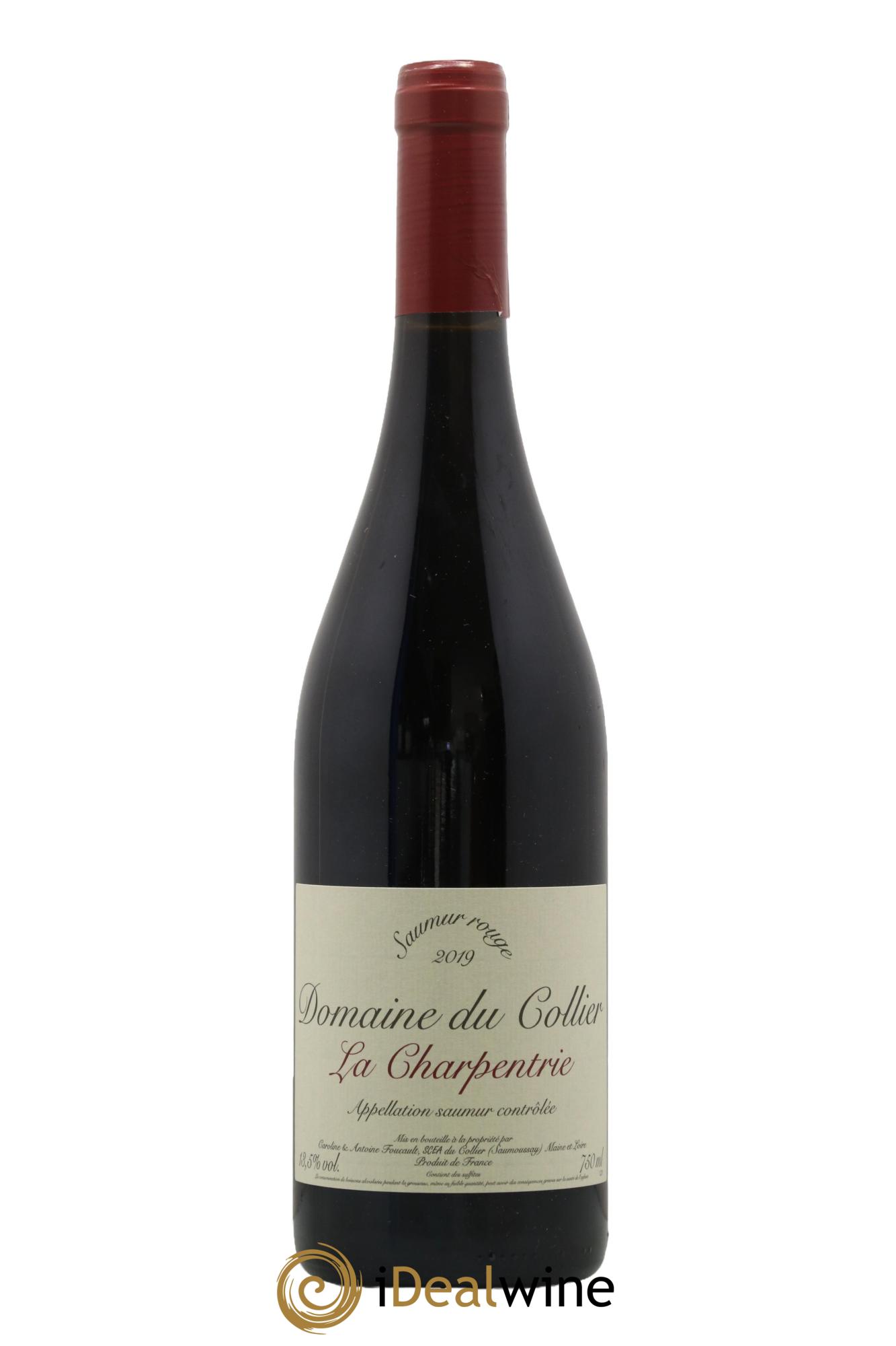 Saumur La Charpentrie Domaine du Collier  2019 - Lotto di 1 bottiglia - 0