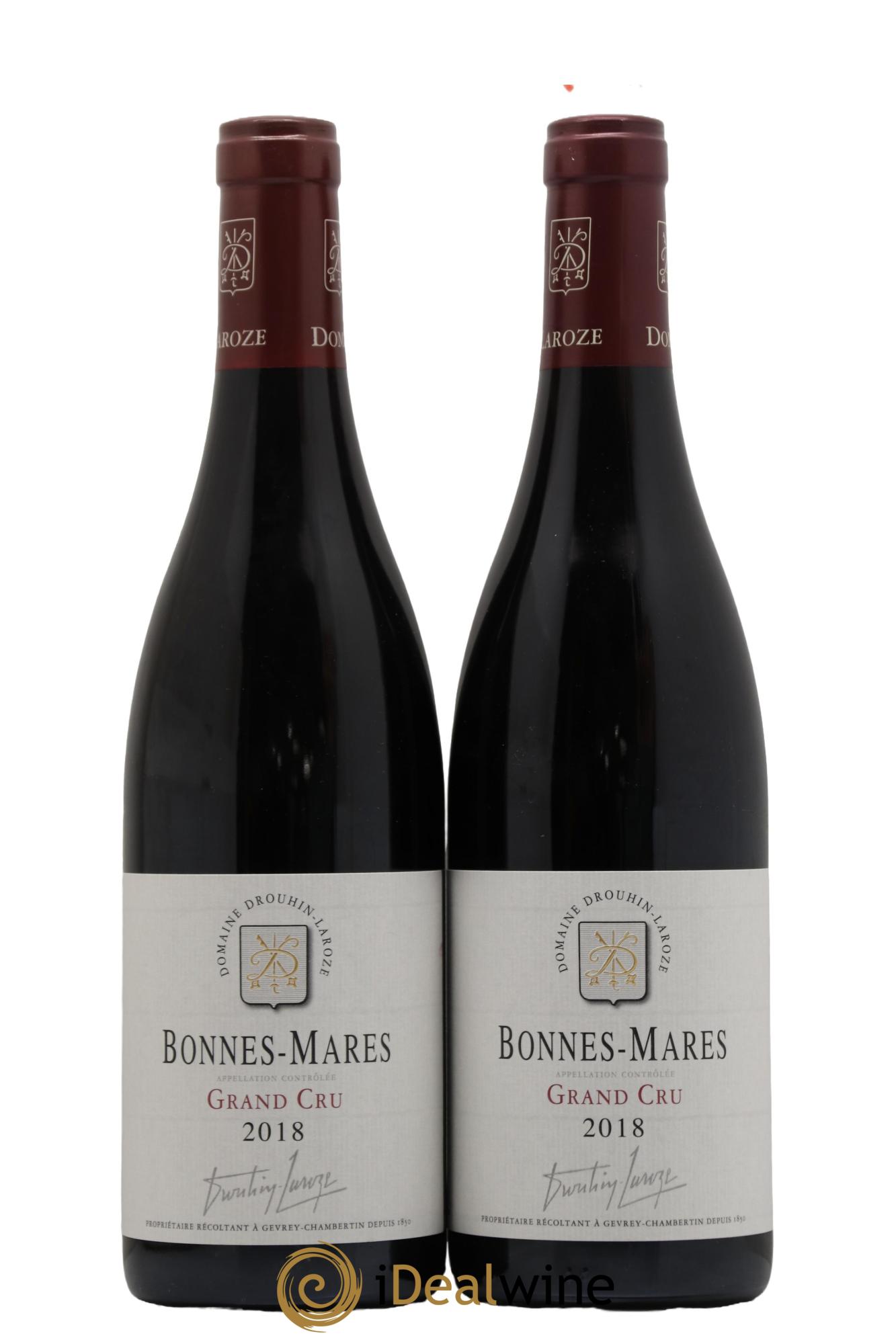 Bonnes-Mares Grand Cru Domaine Drouhin-Laroze 2018 - Posten von 2 Flaschen - 0