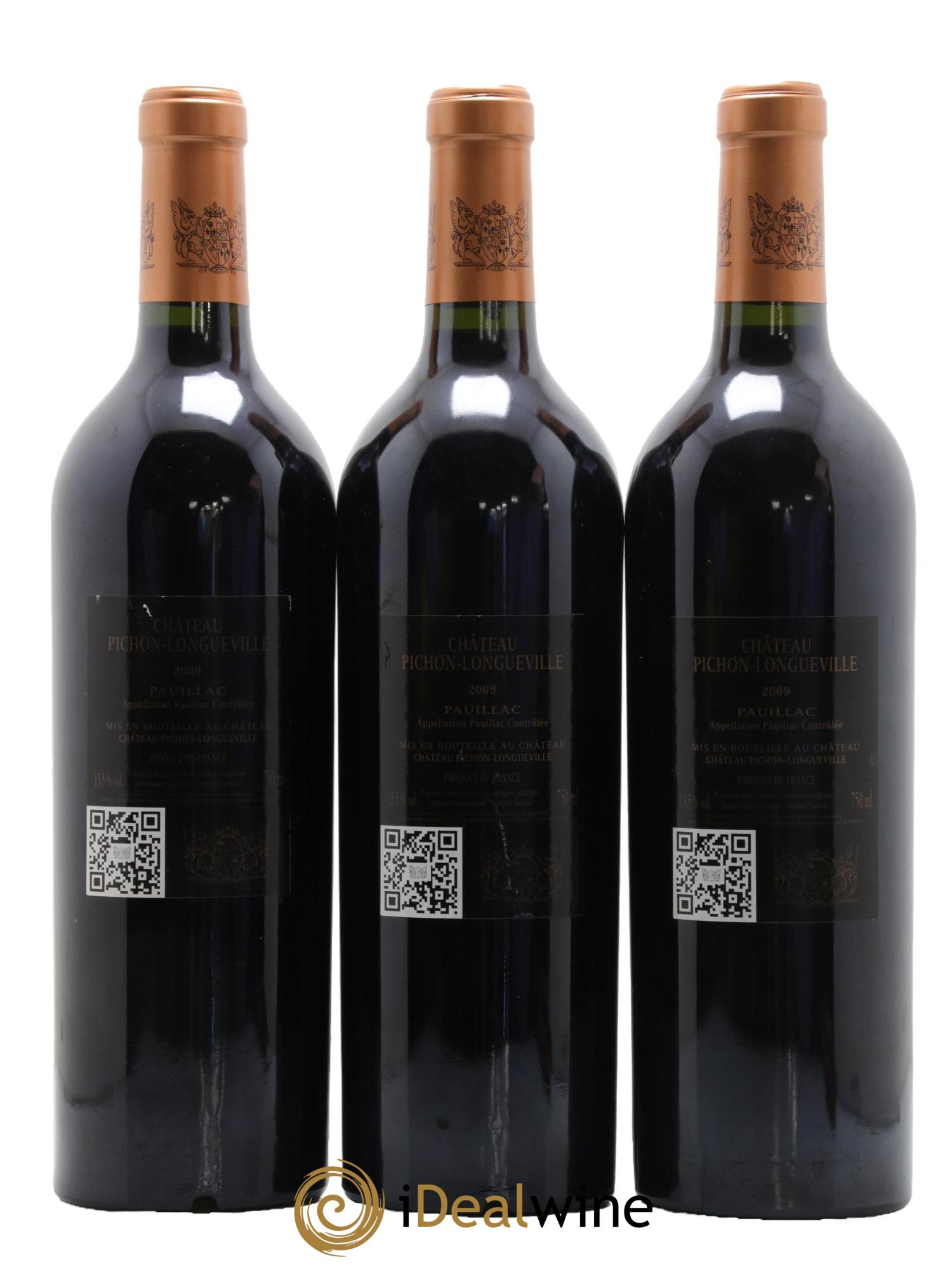 Pichon Longueville Baron 2ème Grand Cru Classé 2009 - Lot of 6 bottles - 4