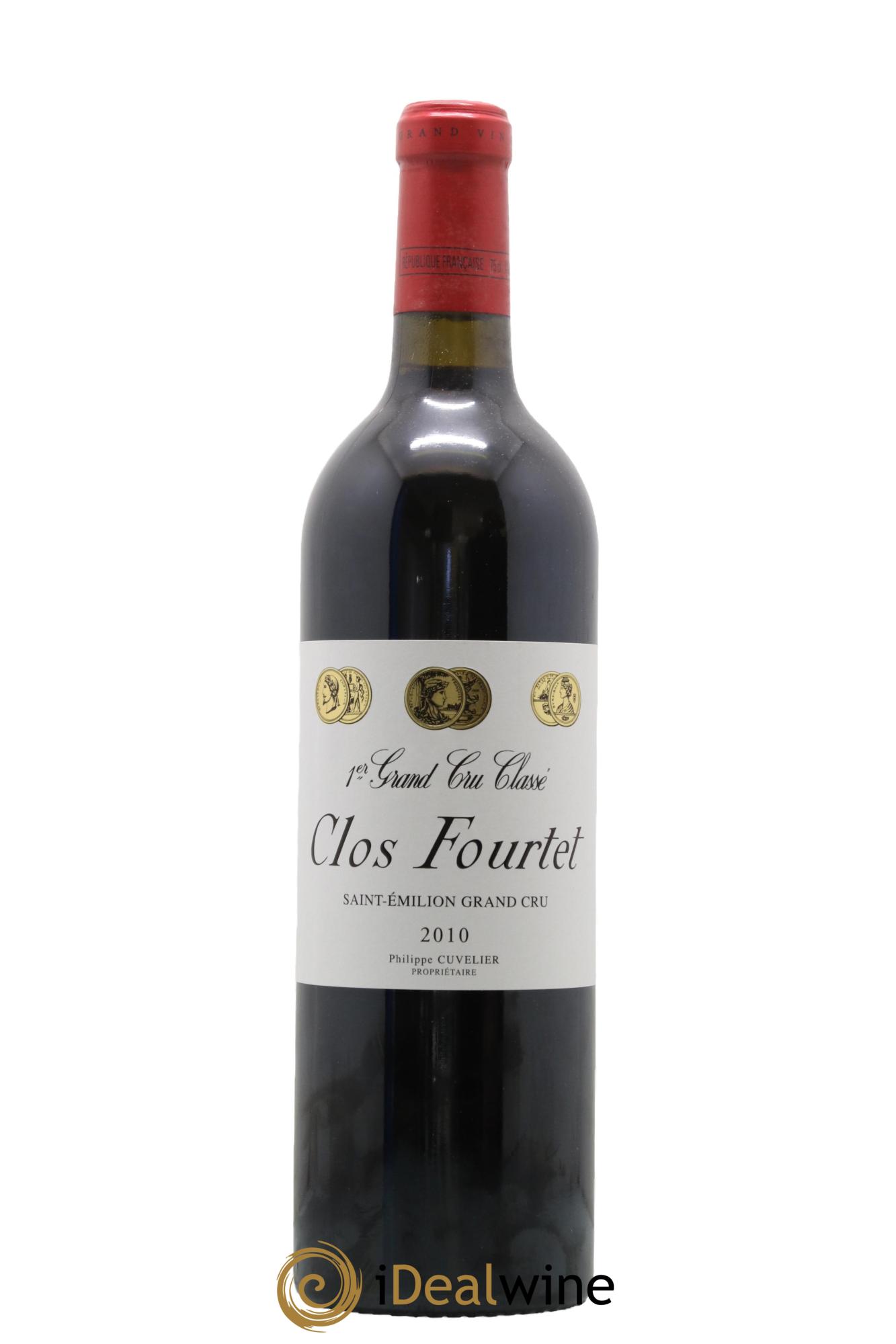 Clos Fourtet 1er Grand Cru Classé B 2010 - Posten von 1 Flasche - 0