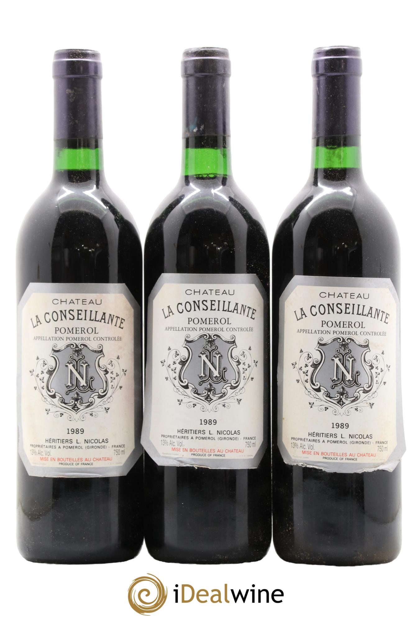 Château la Conseillante 1989 - Posten von 12 Flaschen - 4