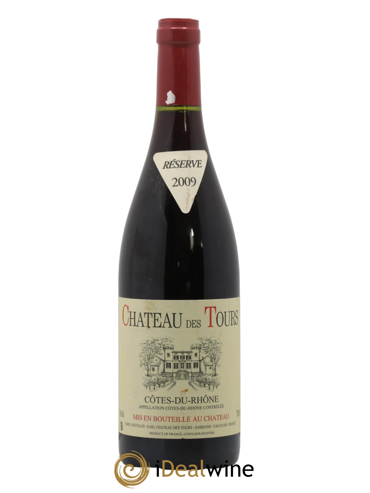 Côtes du Rhône Château des Tours Emmanuel Reynaud 2009 - Lotto di 1 bottiglia - 0