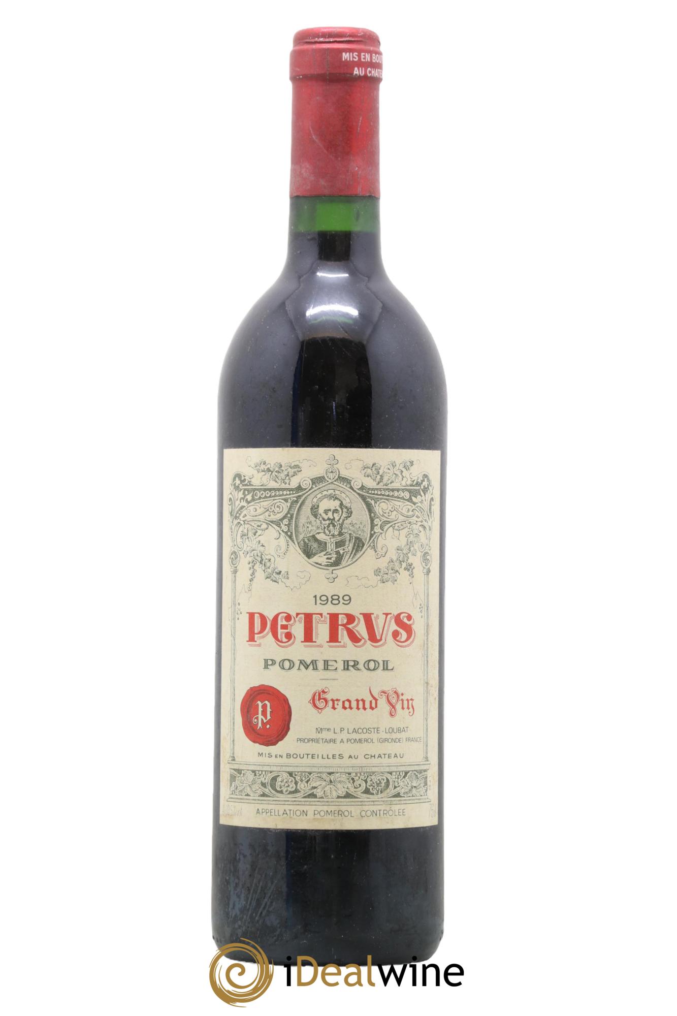 Petrus 1989 - Lot de 1 bouteille - 0