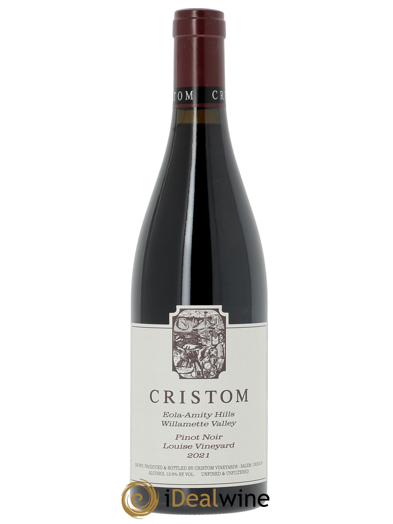 Willamette Valley Louise Vineyard Pinot Noir Cristom Vineyards  2021 - Lotto di 1 bottiglia - 0