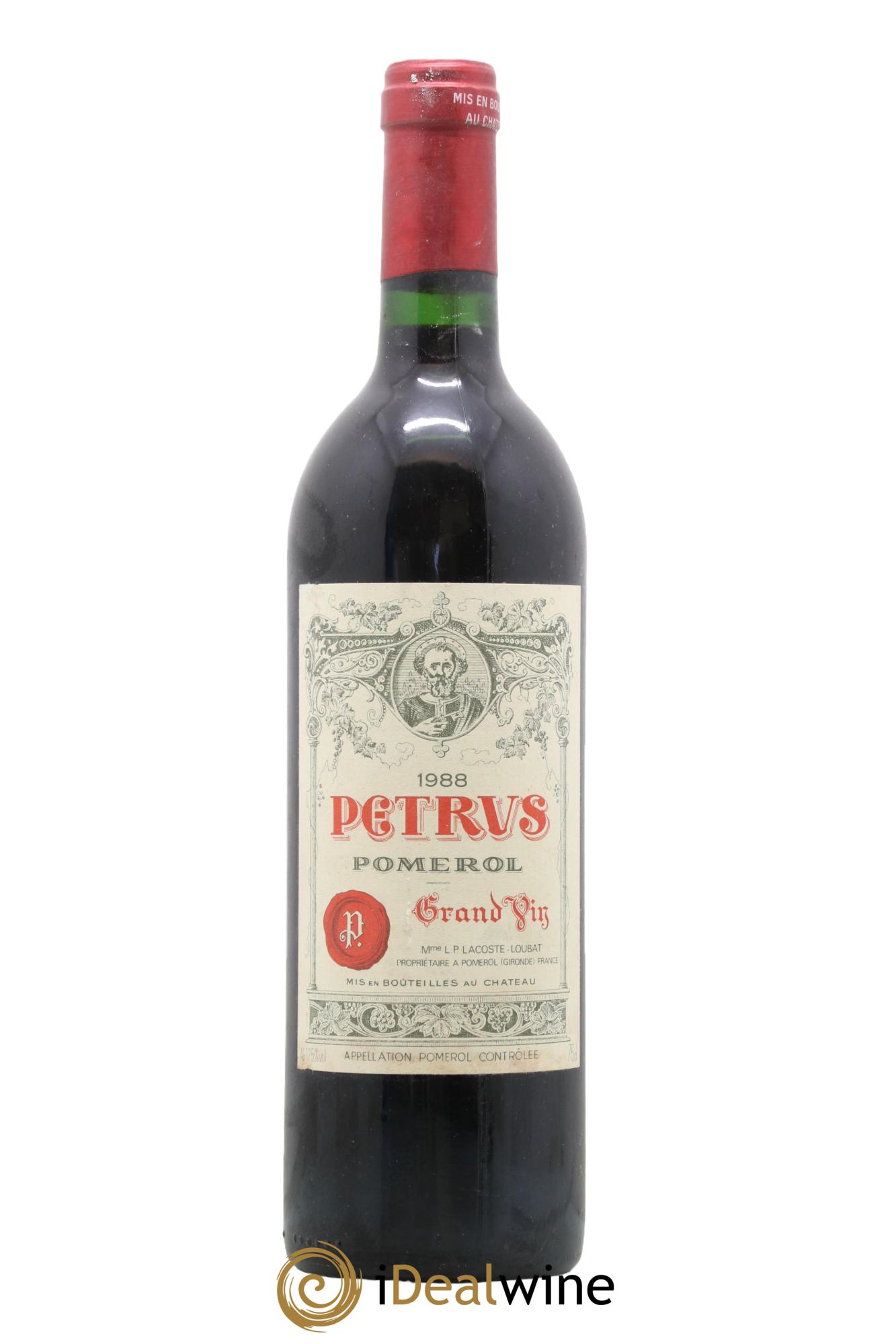 Petrus 1988 - Lot de 1 bouteille - 0