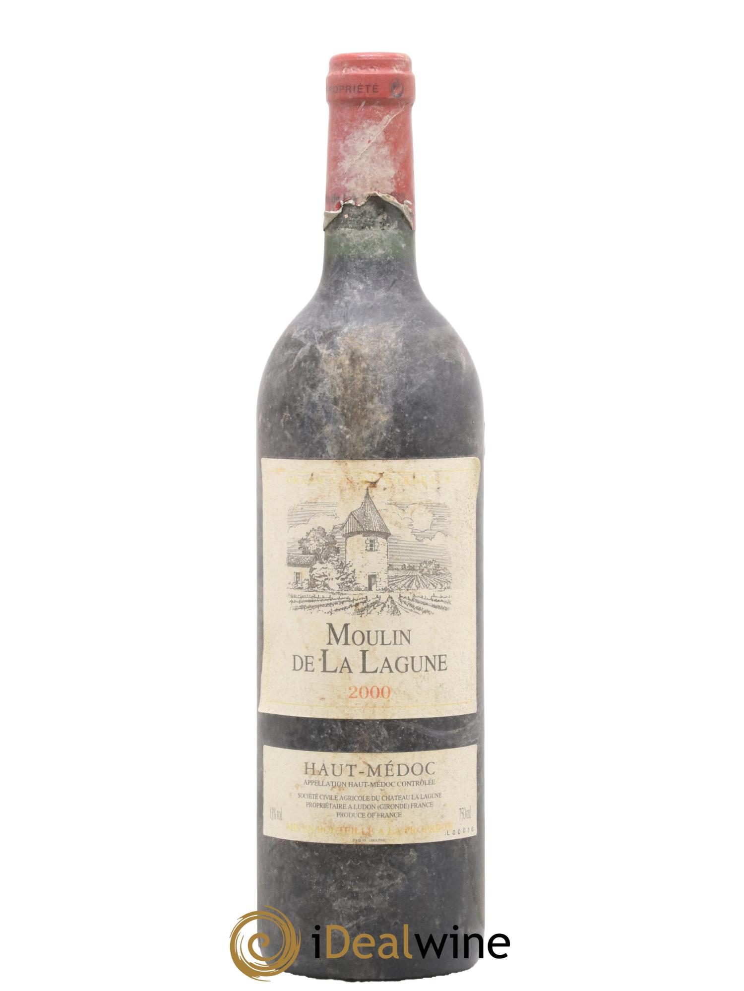 Moulin de La Lagune Second Vin 2000 - Lot de 1 bouteille - 0