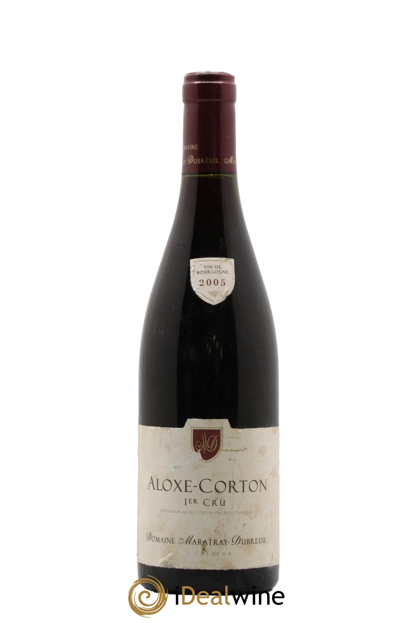 Aloxe-Corton 1er Cru Domaine Maratray-Dubreuil 2005 - Lotto di 1 bottiglia - 0