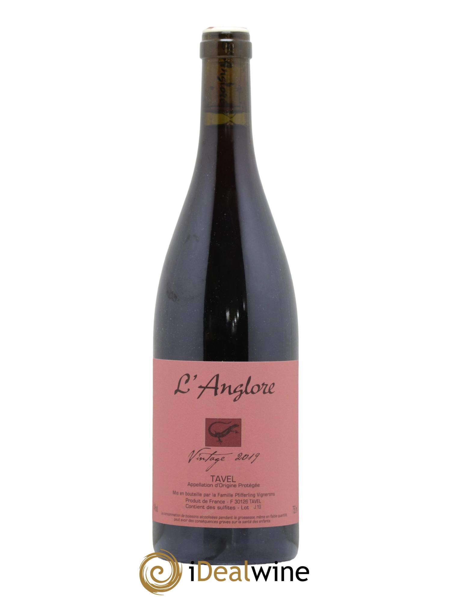 Tavel Vintage L'Anglore  2019 - Posten von 1 Flasche - 0