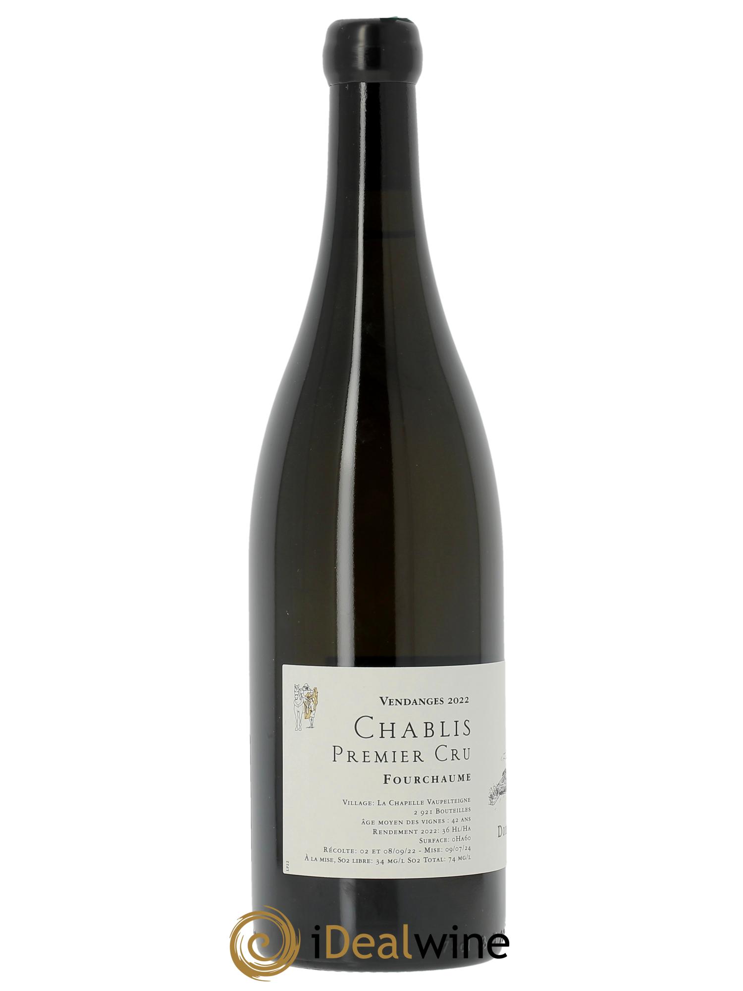 Chablis 1er Cru Fourchaume Jean Dauvissat (Domaine)  2022 - Lot de 1 bouteille - 1