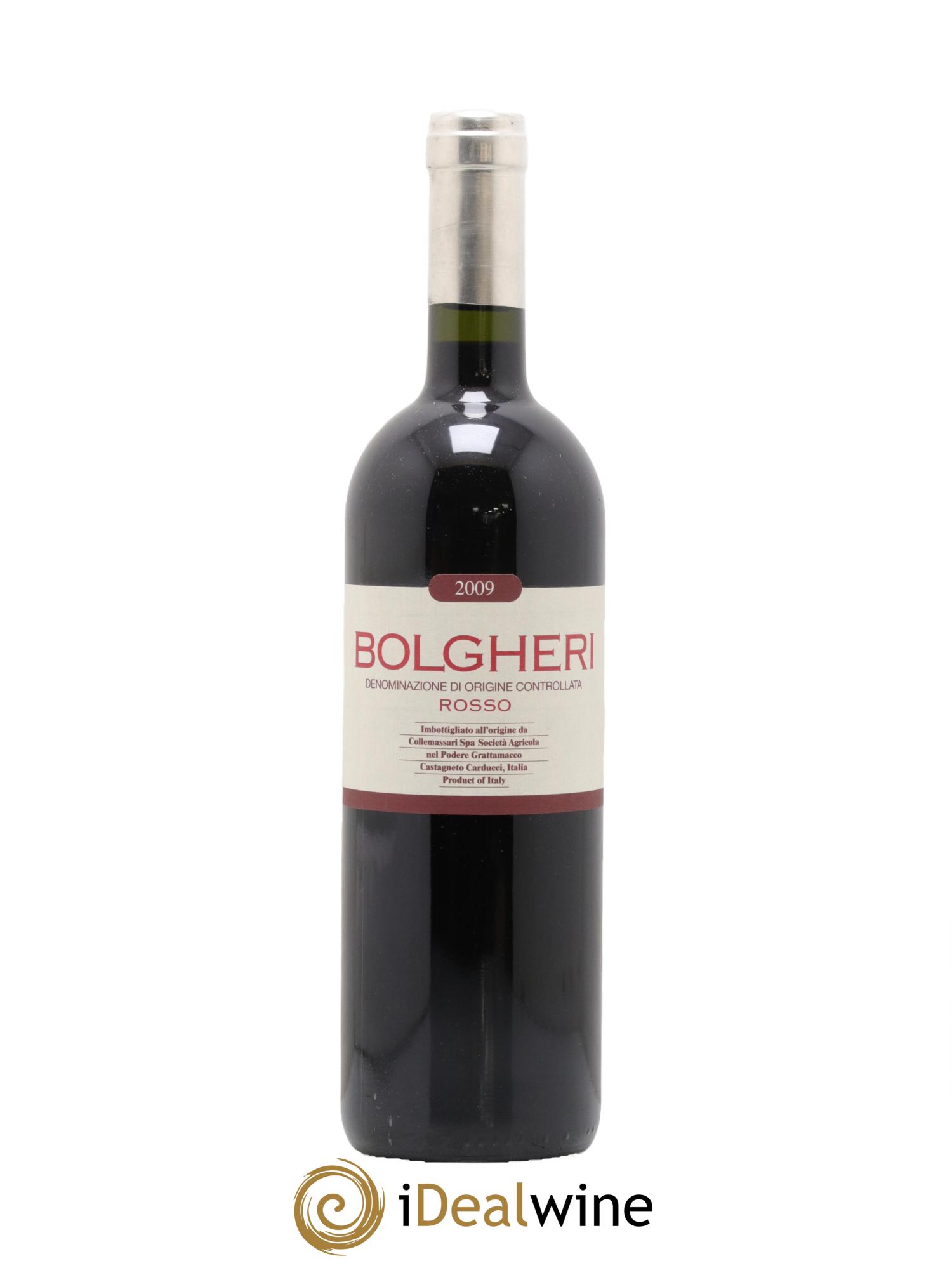 Bolgheri Grattamacco DOC Podere Collemassari 2009 - Lotto di 1 bottiglia - 0